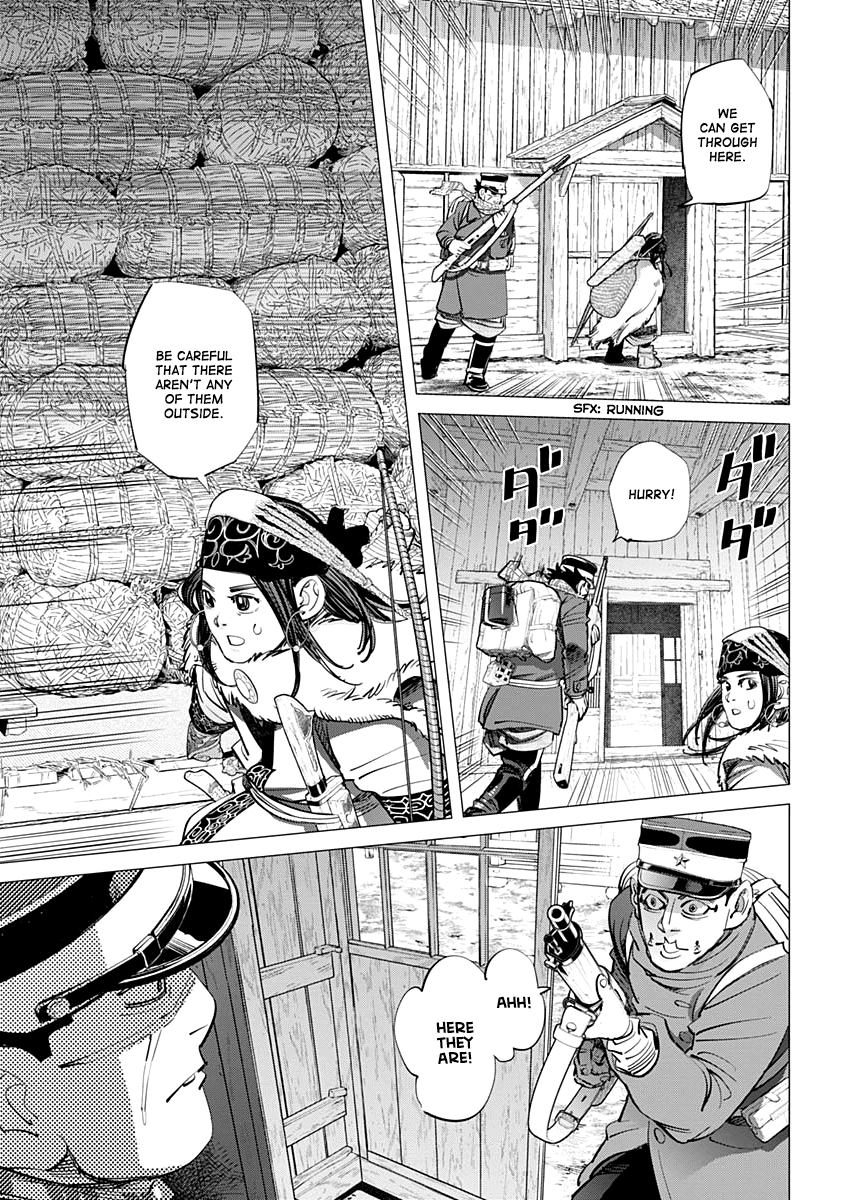 Golden Kamui Chapter 212 page 4 - Chapter 212: Raised Hackles