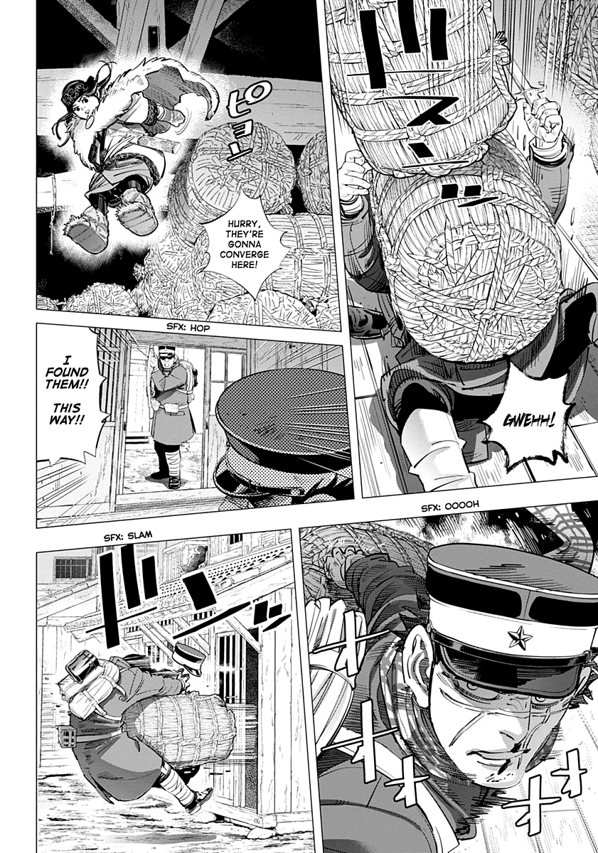 Golden Kamui Chapter 212 page 7 - Chapter 212: Raised Hackles