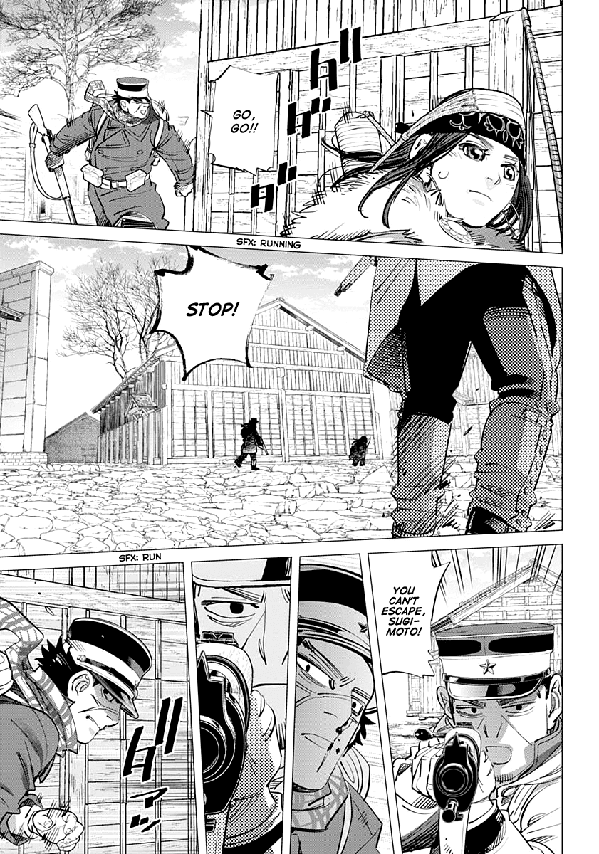 Golden Kamui Chapter 212 page 8 - Chapter 212: Raised Hackles