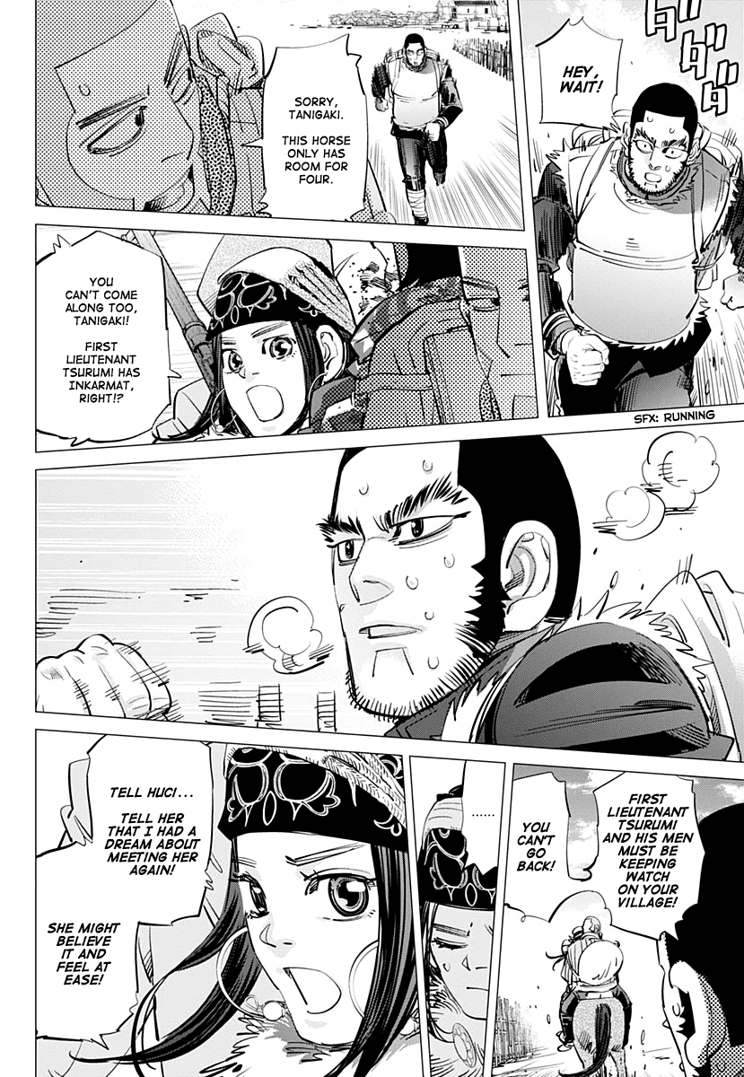 Golden Kamui Chapter 213 page 6 - Chapter 213: Escape from Karafuto