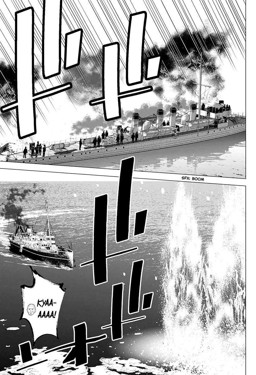 Golden Kamui Chapter 214 page 5 - Chapter 214: Ikazuchi-Class Destroyer vs. Karafuto Ferry