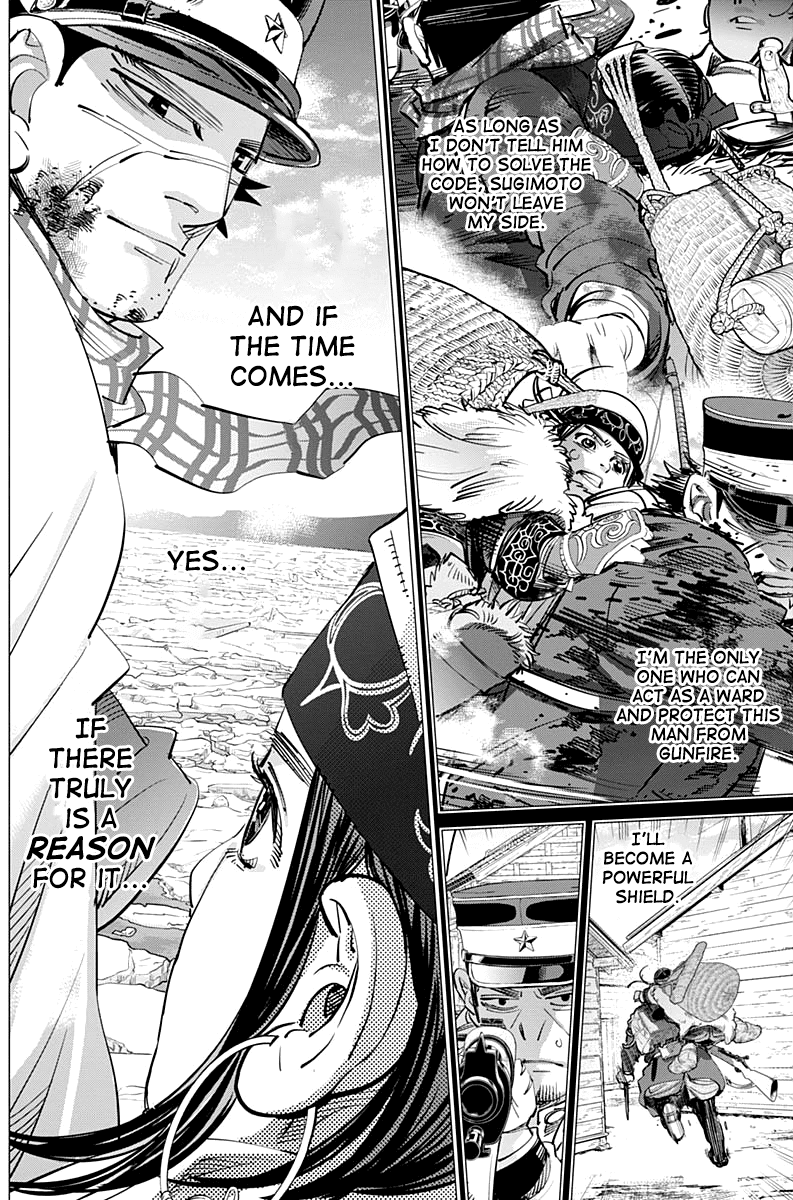 Golden Kamui Chapter 215 page 14 - Chapter 215: Angels of the Drift Ice
