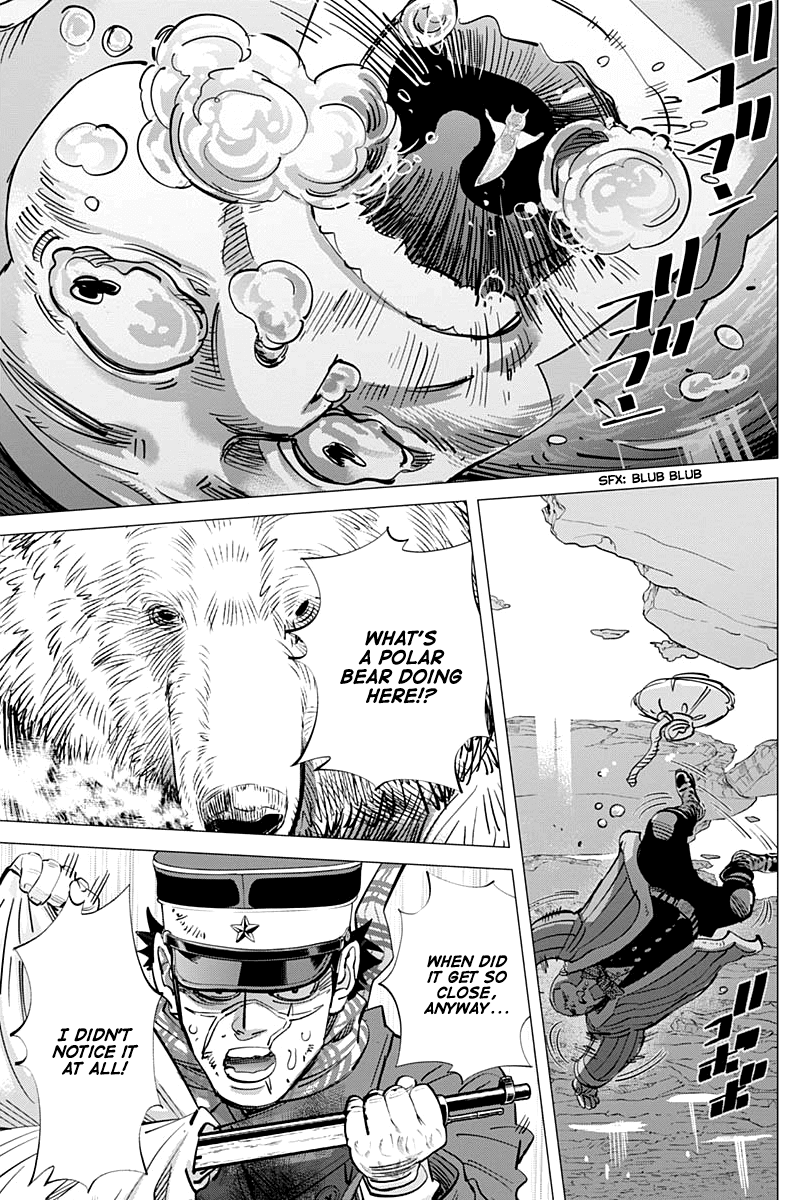 Golden Kamui Chapter 215 page 17 - Chapter 215: Angels of the Drift Ice