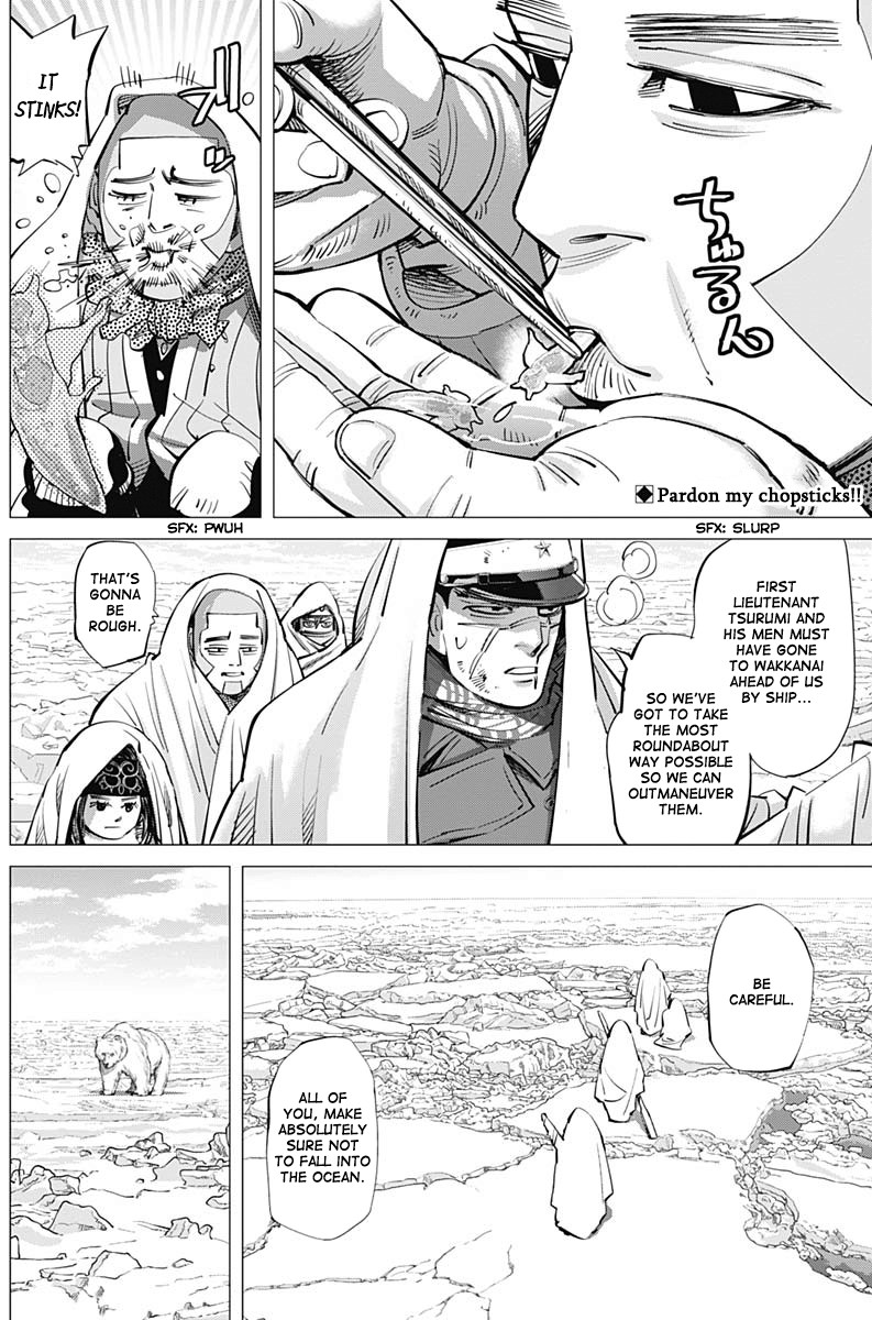 Golden Kamui Chapter 215 page 2 - Chapter 215: Angels of the Drift Ice