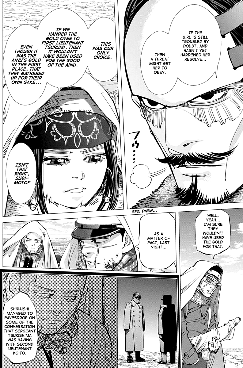 Golden Kamui Chapter 215 page 4 - Chapter 215: Angels of the Drift Ice