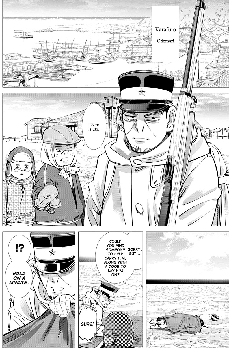 Golden Kamui Chapter 215 page 8 - Chapter 215: Angels of the Drift Ice