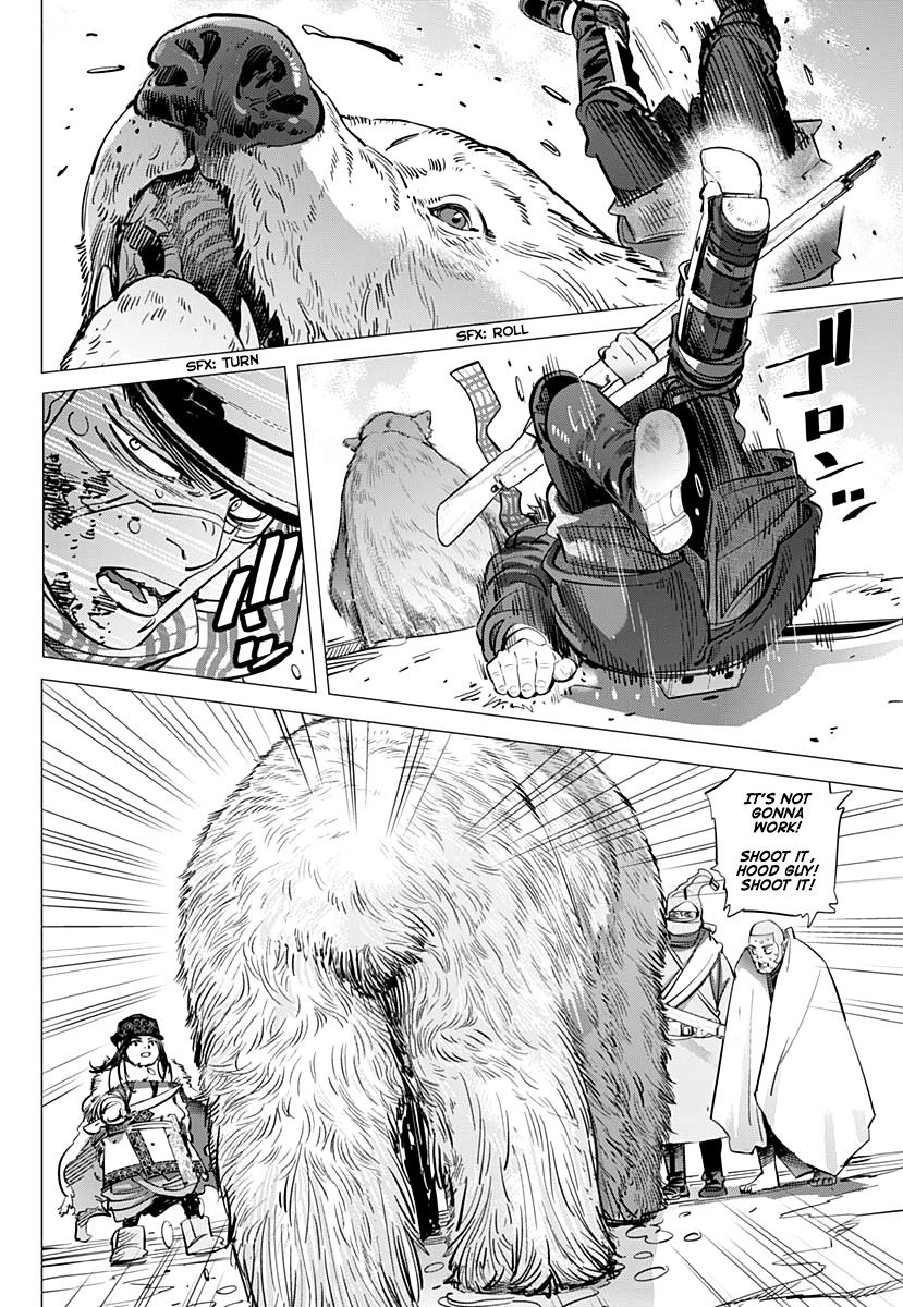 Golden Kamui Chapter 216 page 10 - Chapter 216: Mysterious White Bear