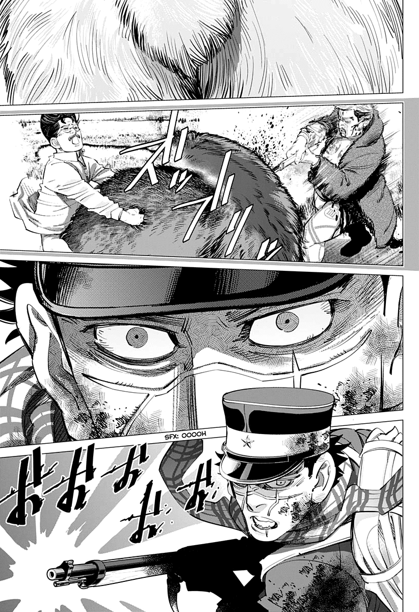 Golden Kamui Chapter 216 page 11 - Chapter 216: Mysterious White Bear