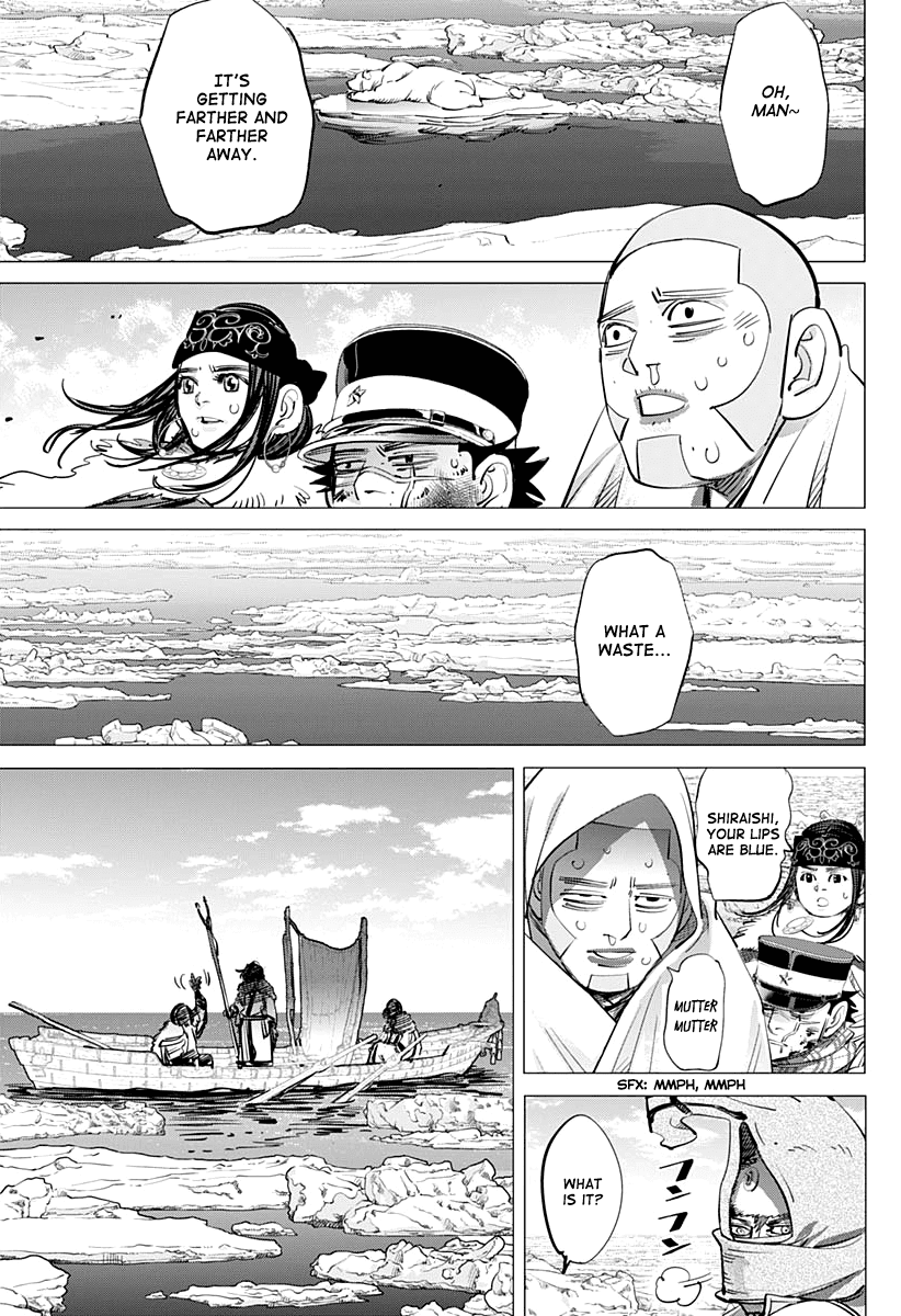 Golden Kamui Chapter 216 page 15 - Chapter 216: Mysterious White Bear