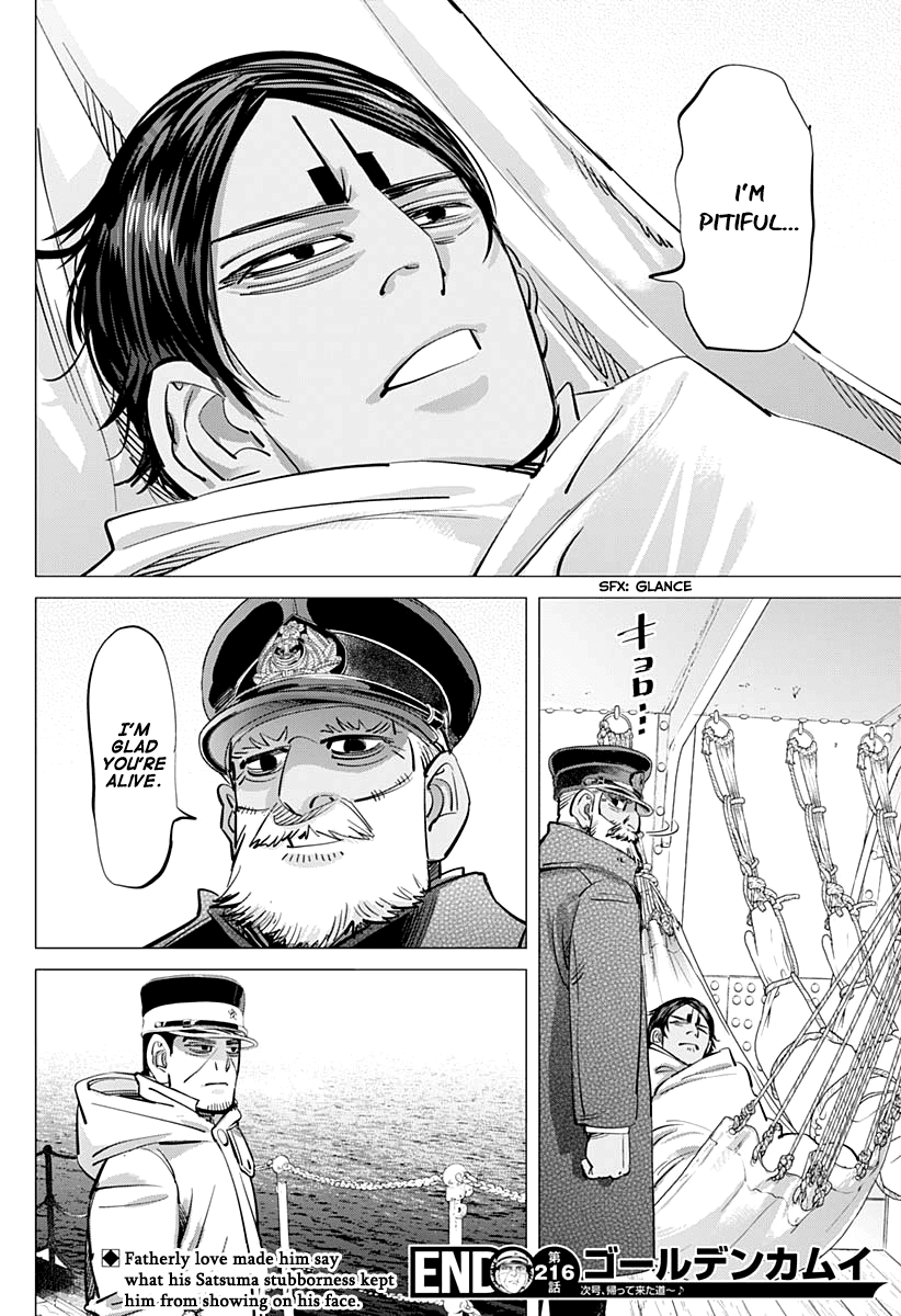 Golden Kamui Chapter 216 page 18 - Chapter 216: Mysterious White Bear