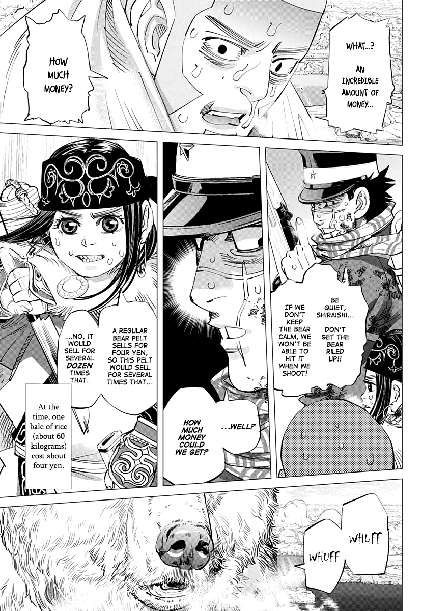 Golden Kamui Chapter 216 page 3 - Chapter 216: Mysterious White Bear