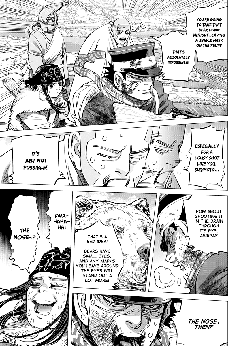 Golden Kamui Chapter 216 page 7 - Chapter 216: Mysterious White Bear
