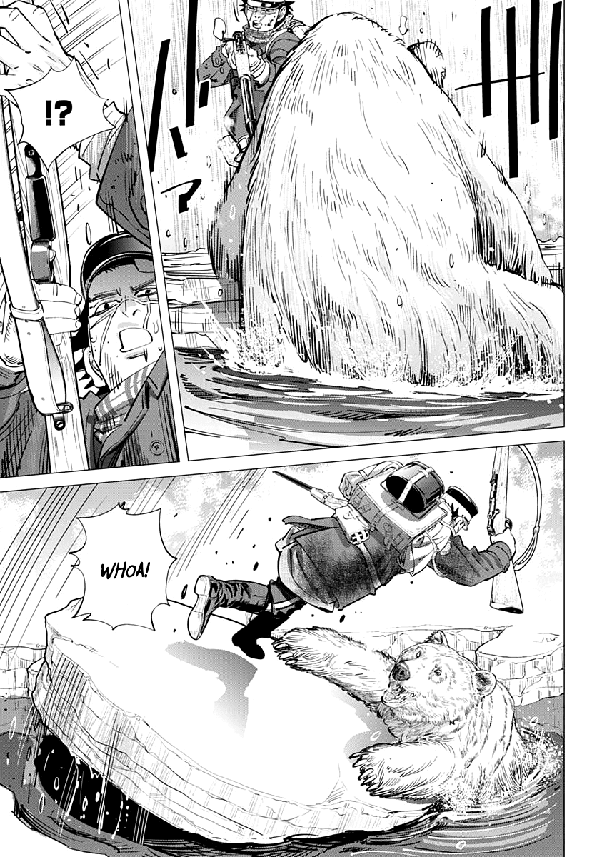 Golden Kamui Chapter 216 page 9 - Chapter 216: Mysterious White Bear