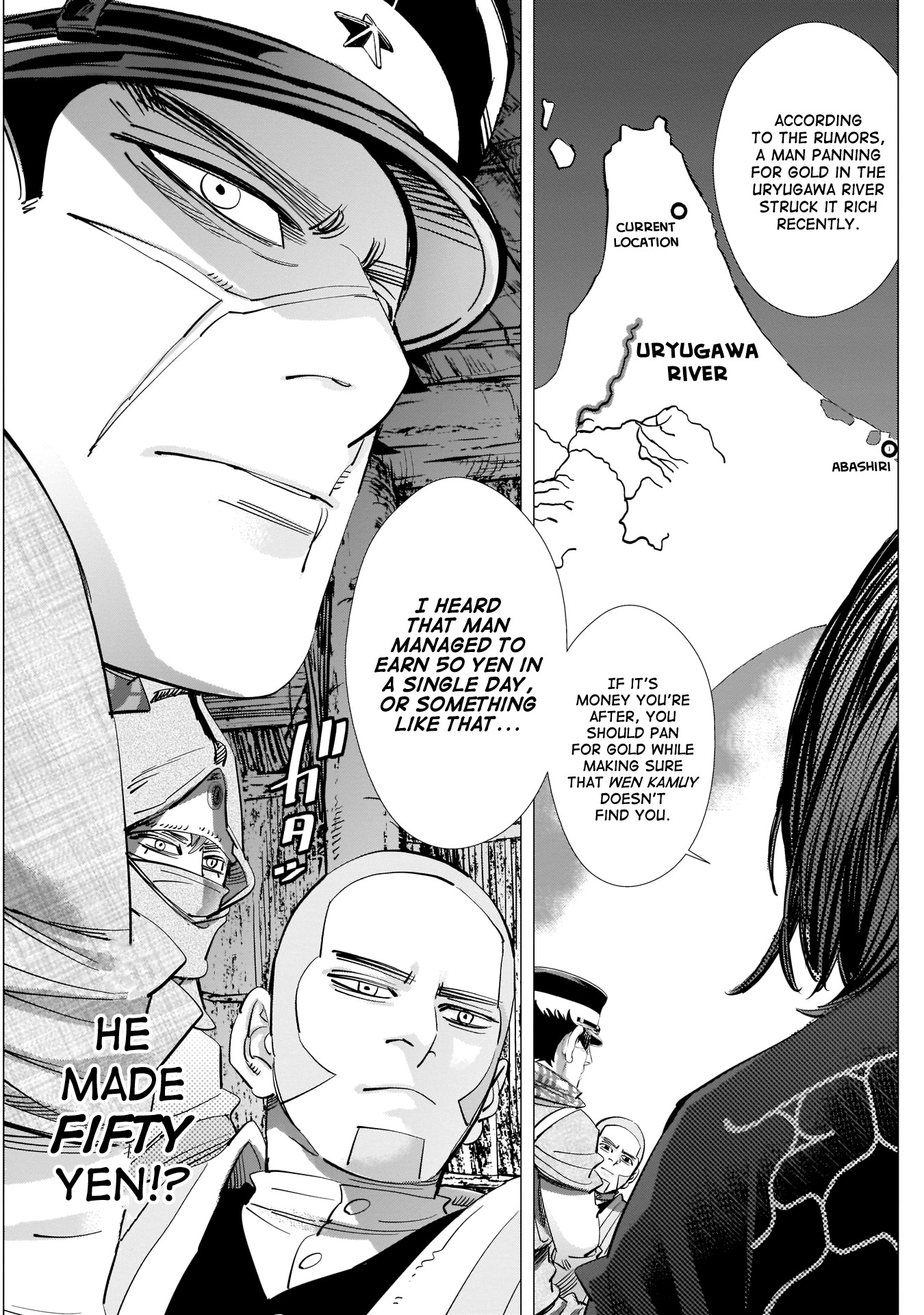 Golden Kamui Chapter 217 page 14 - Chapter 217: In Hokkaido