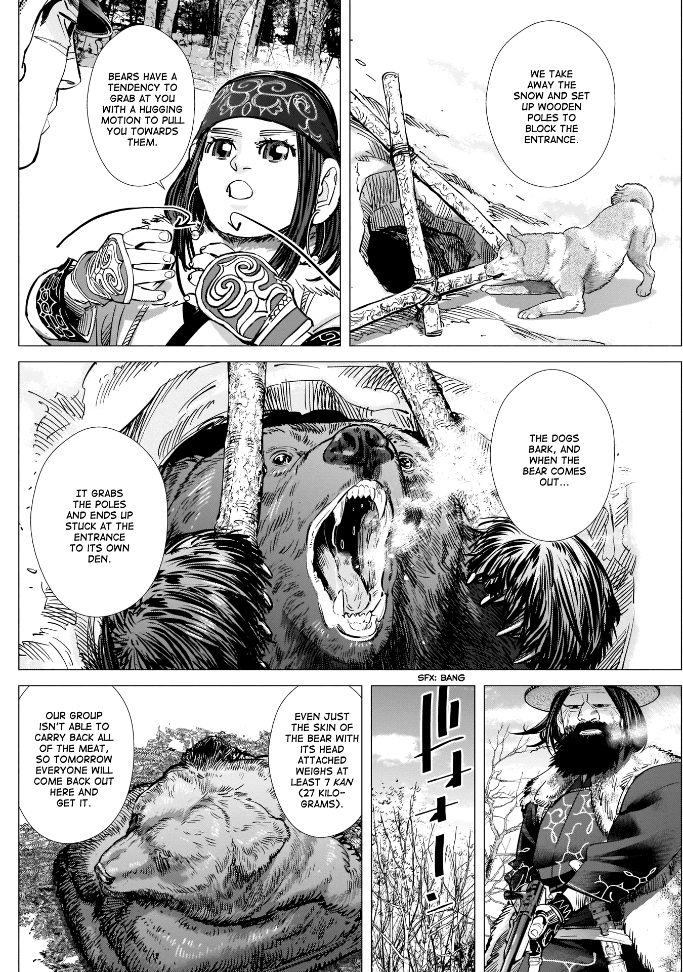 Golden Kamui Chapter 217 page 7 - Chapter 217: In Hokkaido