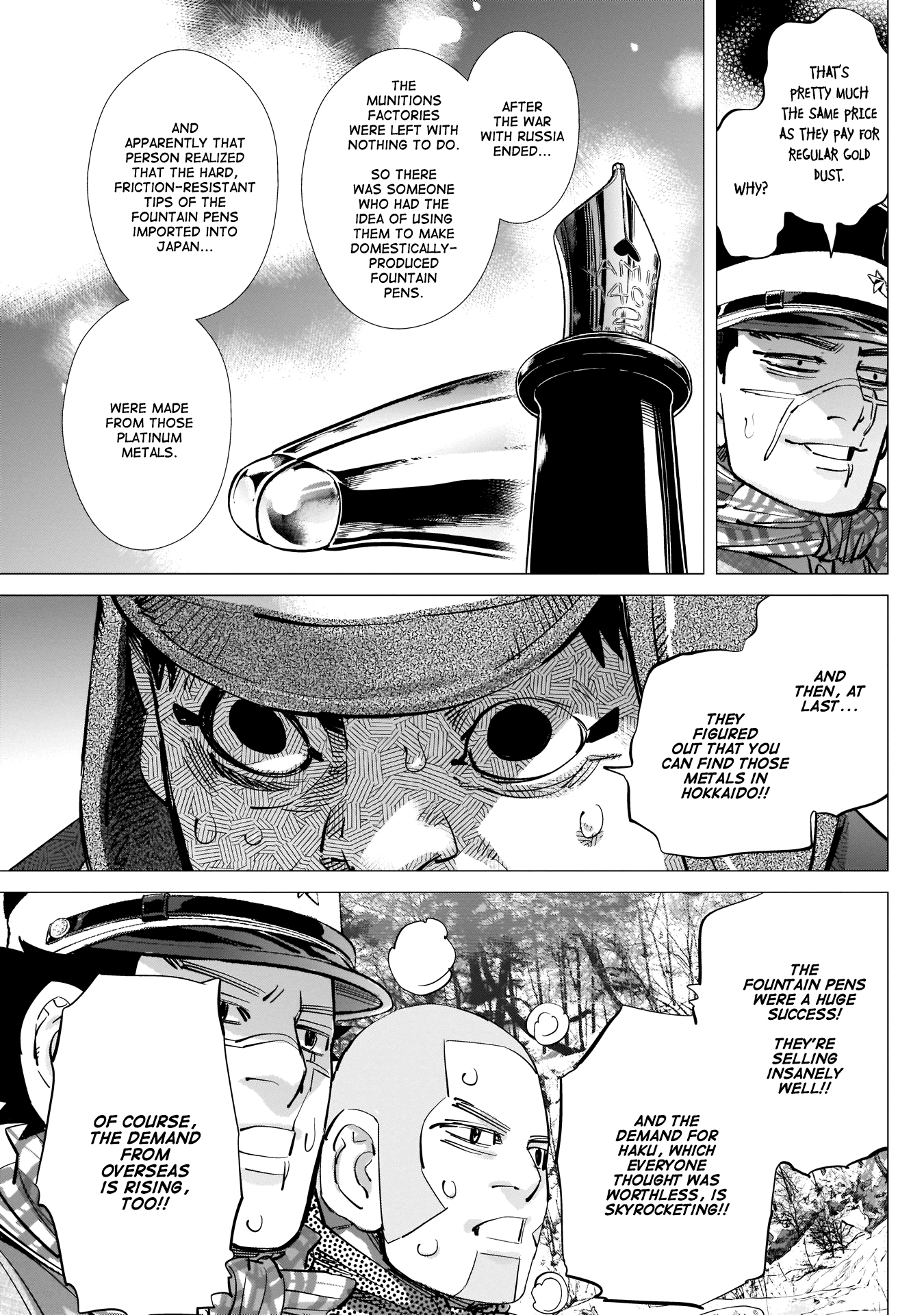 Golden Kamui Chapter 218 page 11 - Chapter 218: The Gold Dust Panners