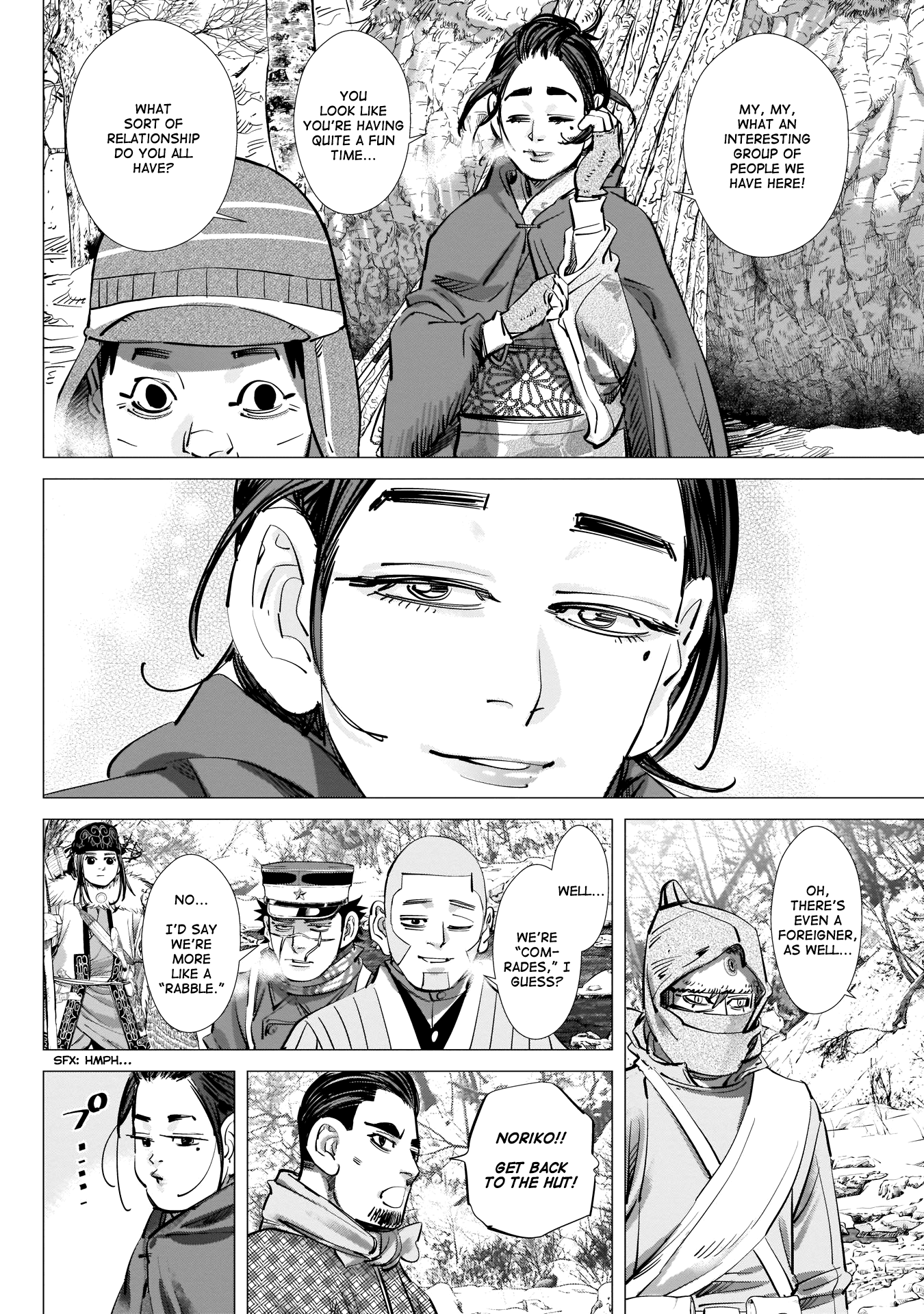 Golden Kamui Chapter 218 page 4 - Chapter 218: The Gold Dust Panners