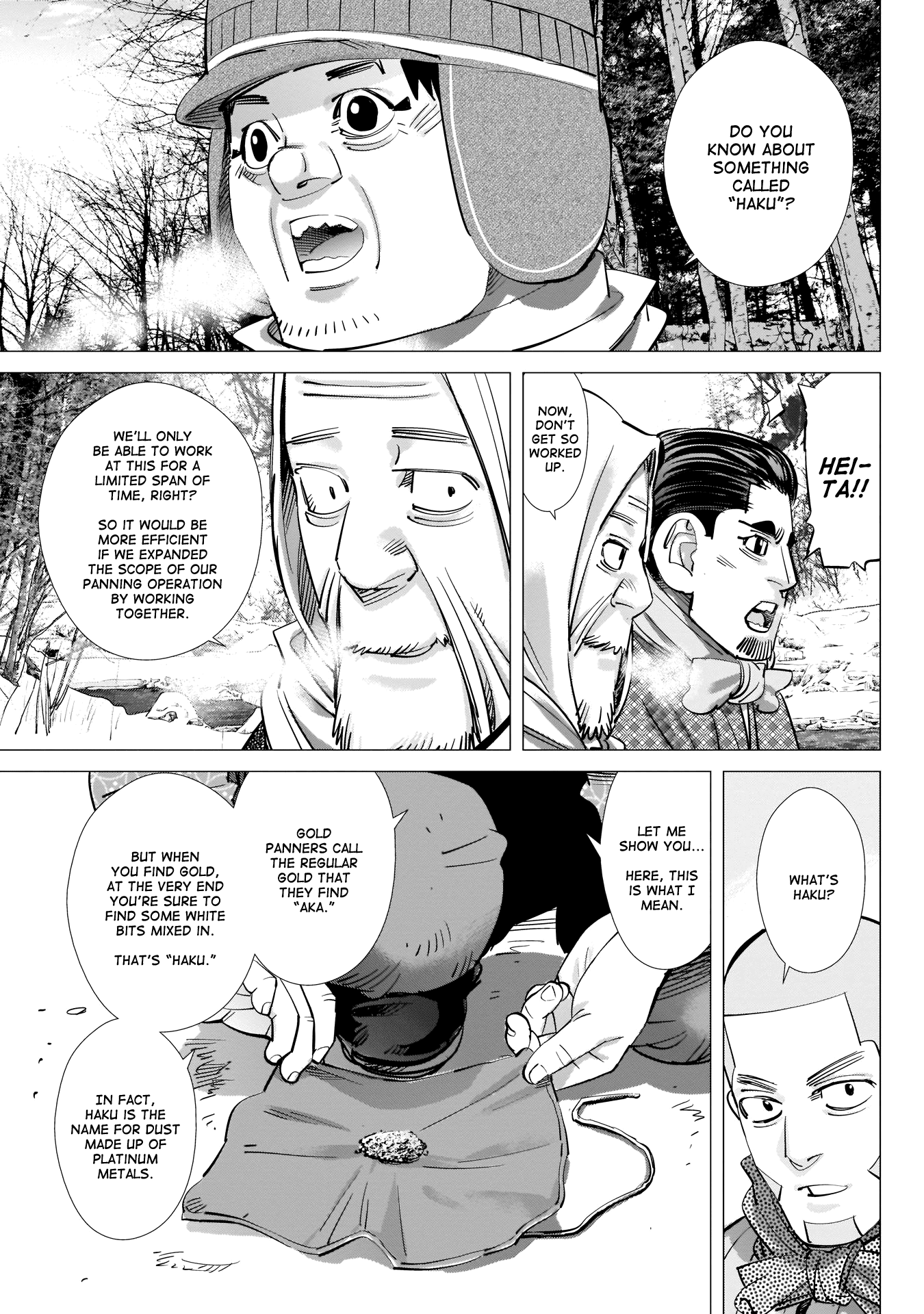 Golden Kamui Chapter 218 page 9 - Chapter 218: The Gold Dust Panners