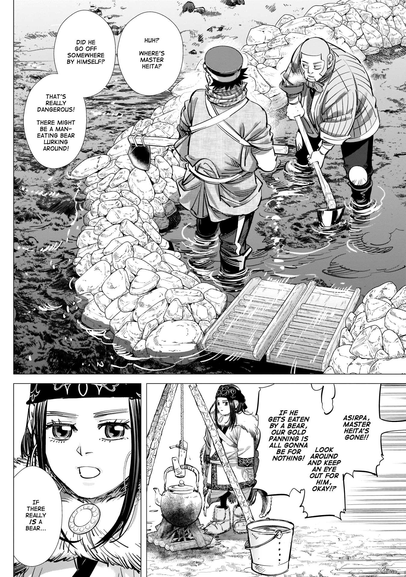 Golden Kamui Chapter 219 page 12 - Chapter 219: Master Heita