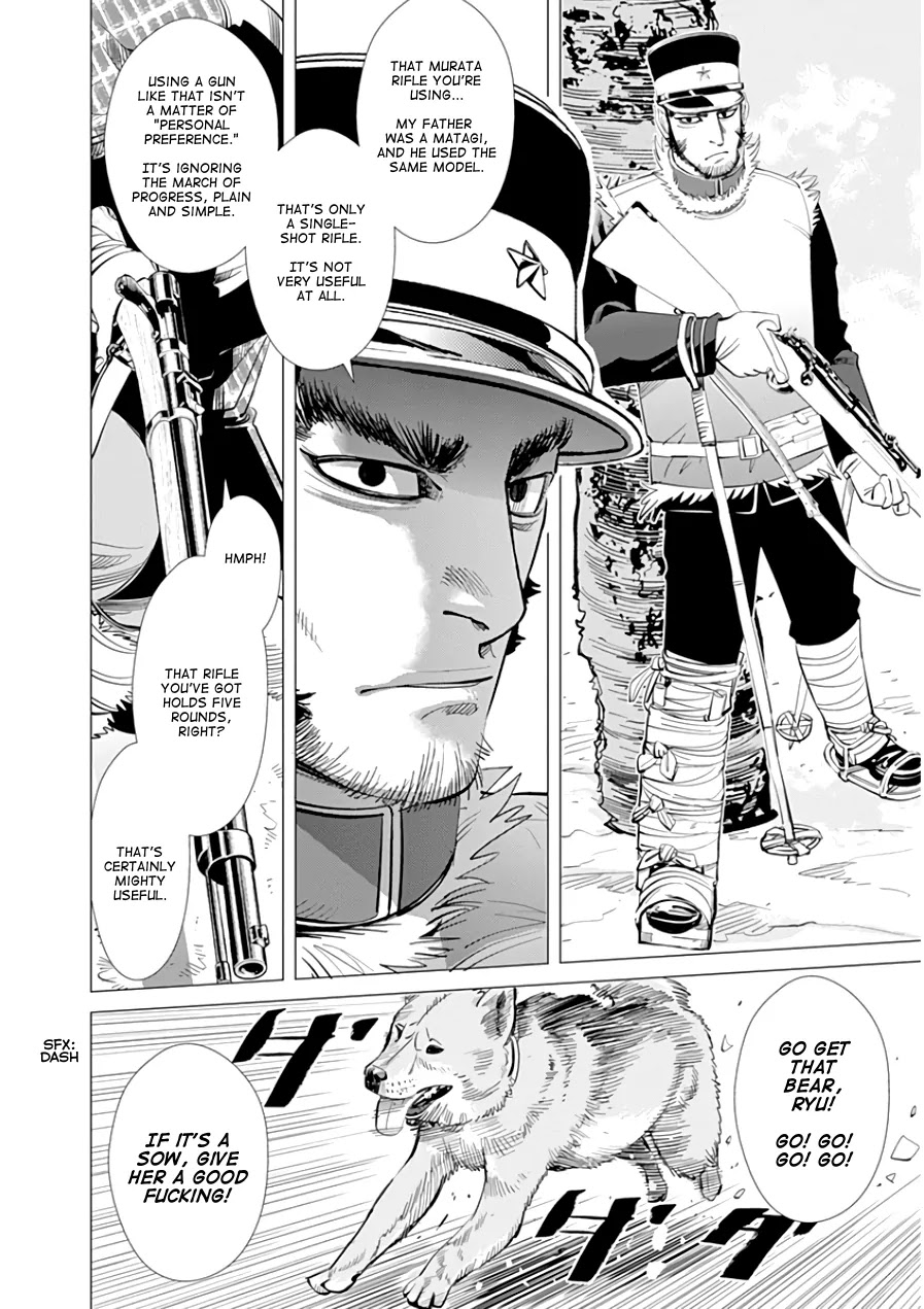 Golden Kamui Chapter 22 page 14 - Chapter 22: Legendary Bear-Killer