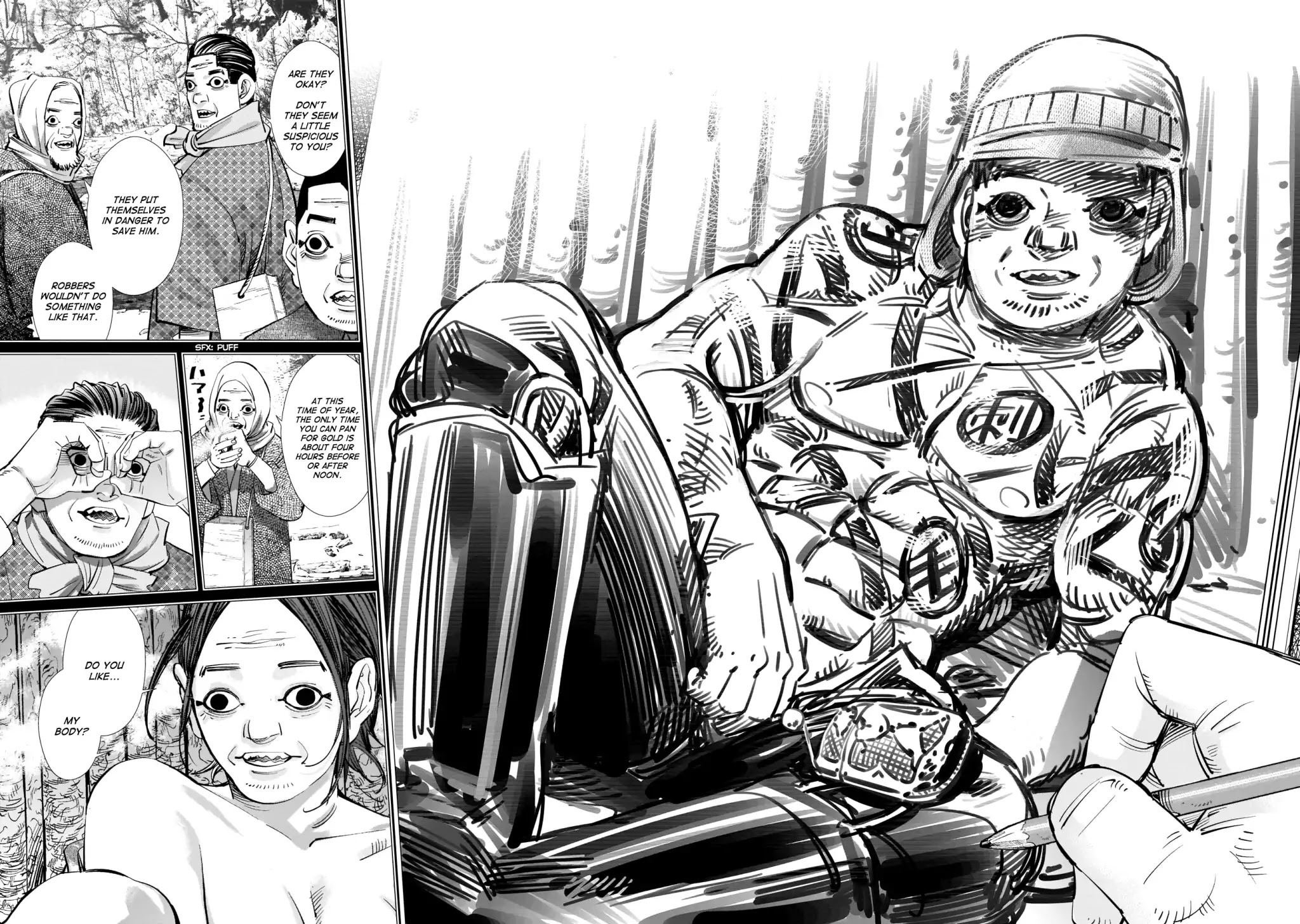 Golden Kamui Chapter 220 page 10 - Chapter 220: Pelt