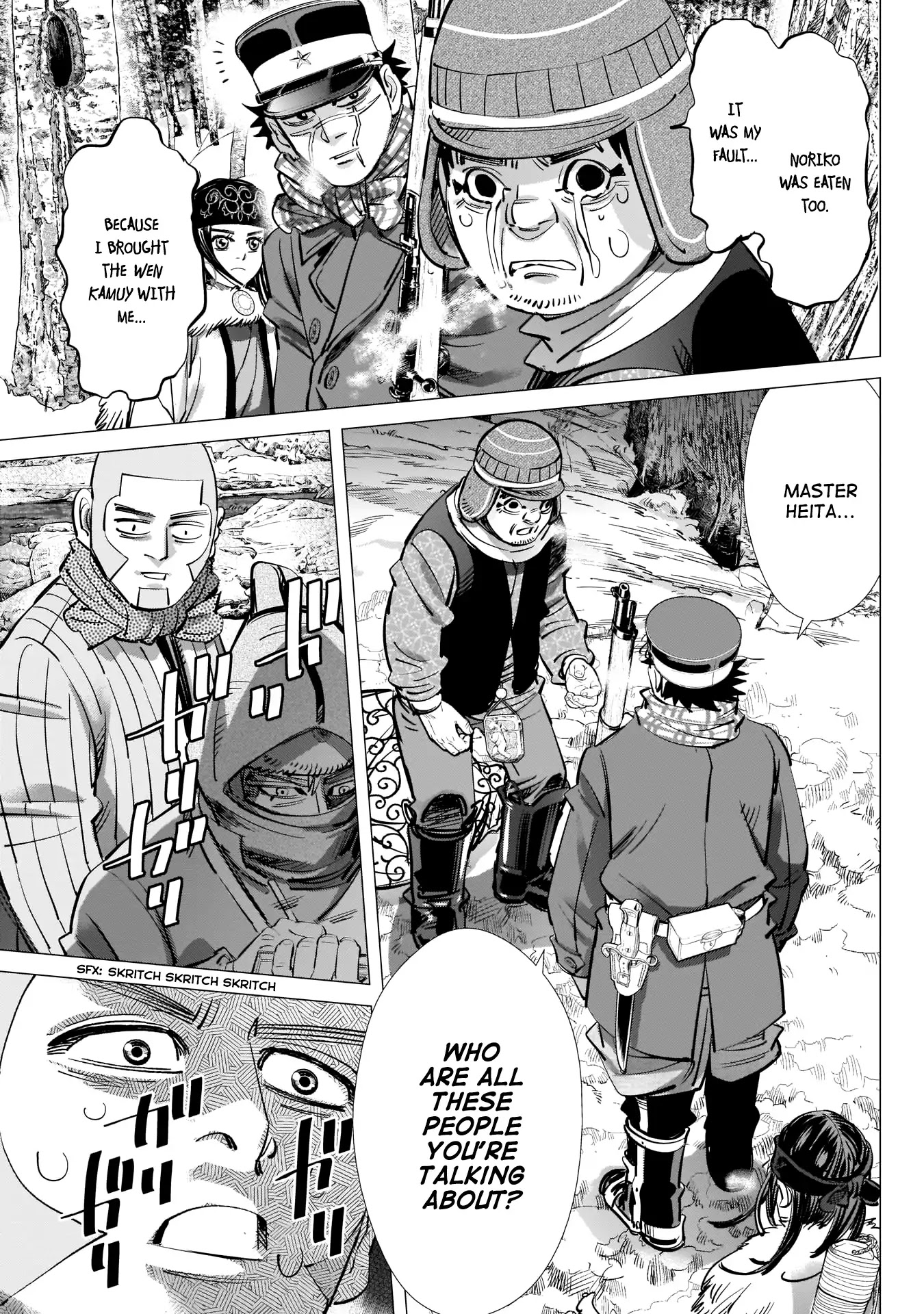 Golden Kamui Chapter 220 page 9 - Chapter 220: Pelt