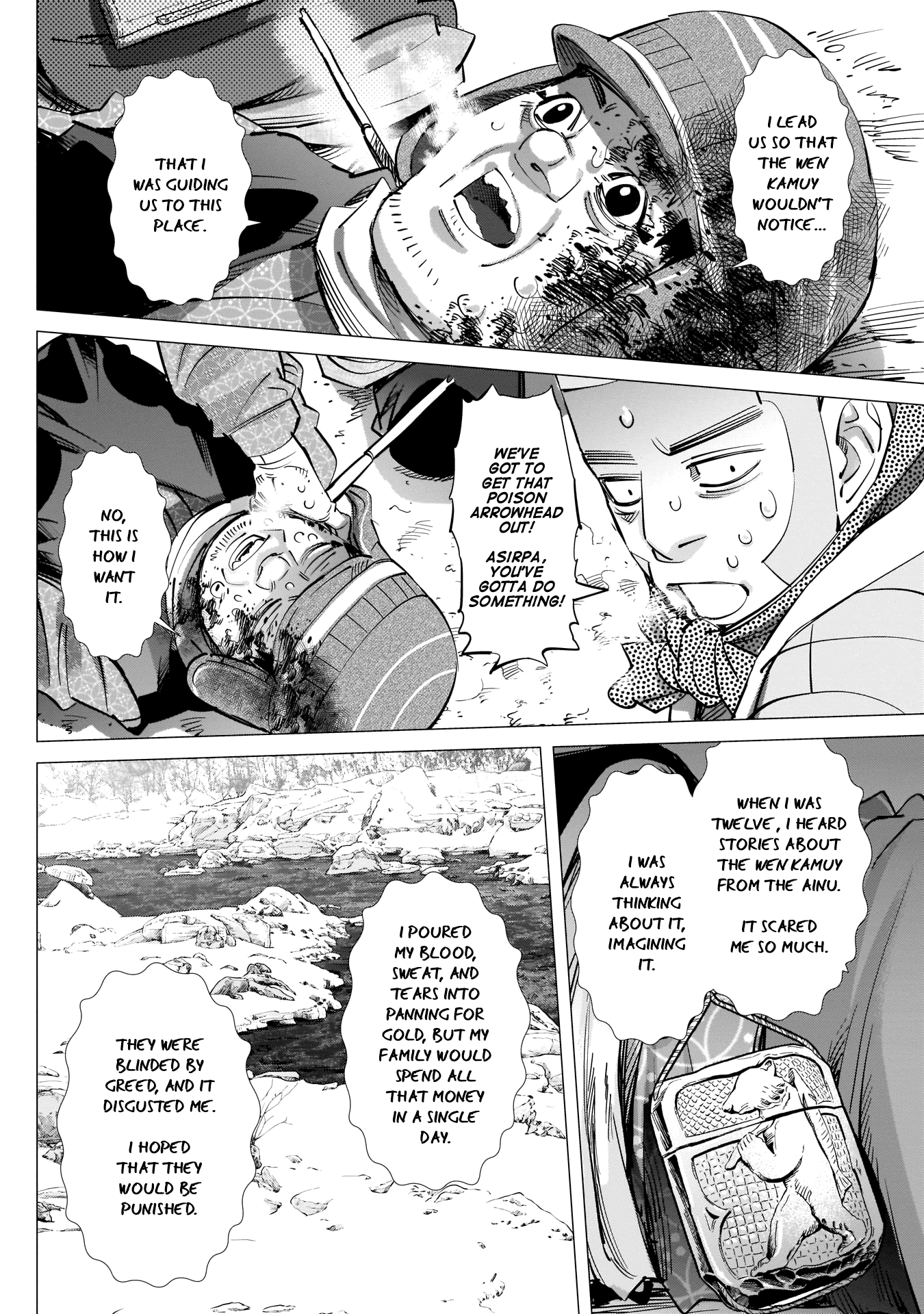 Golden Kamui Chapter 221 page 14 - Chapter 221: Bear Man