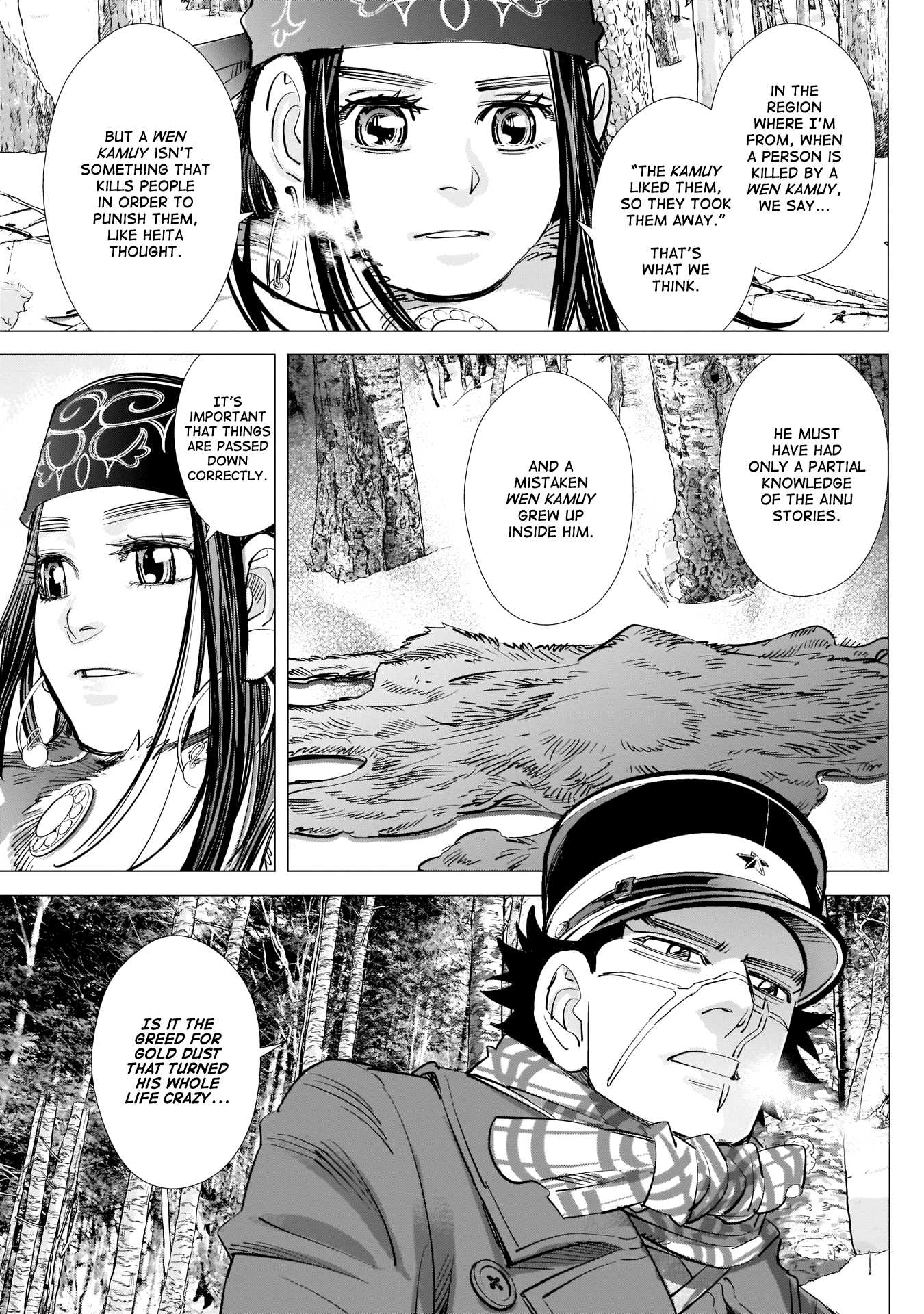 Golden Kamui Chapter 221 page 17 - Chapter 221: Bear Man