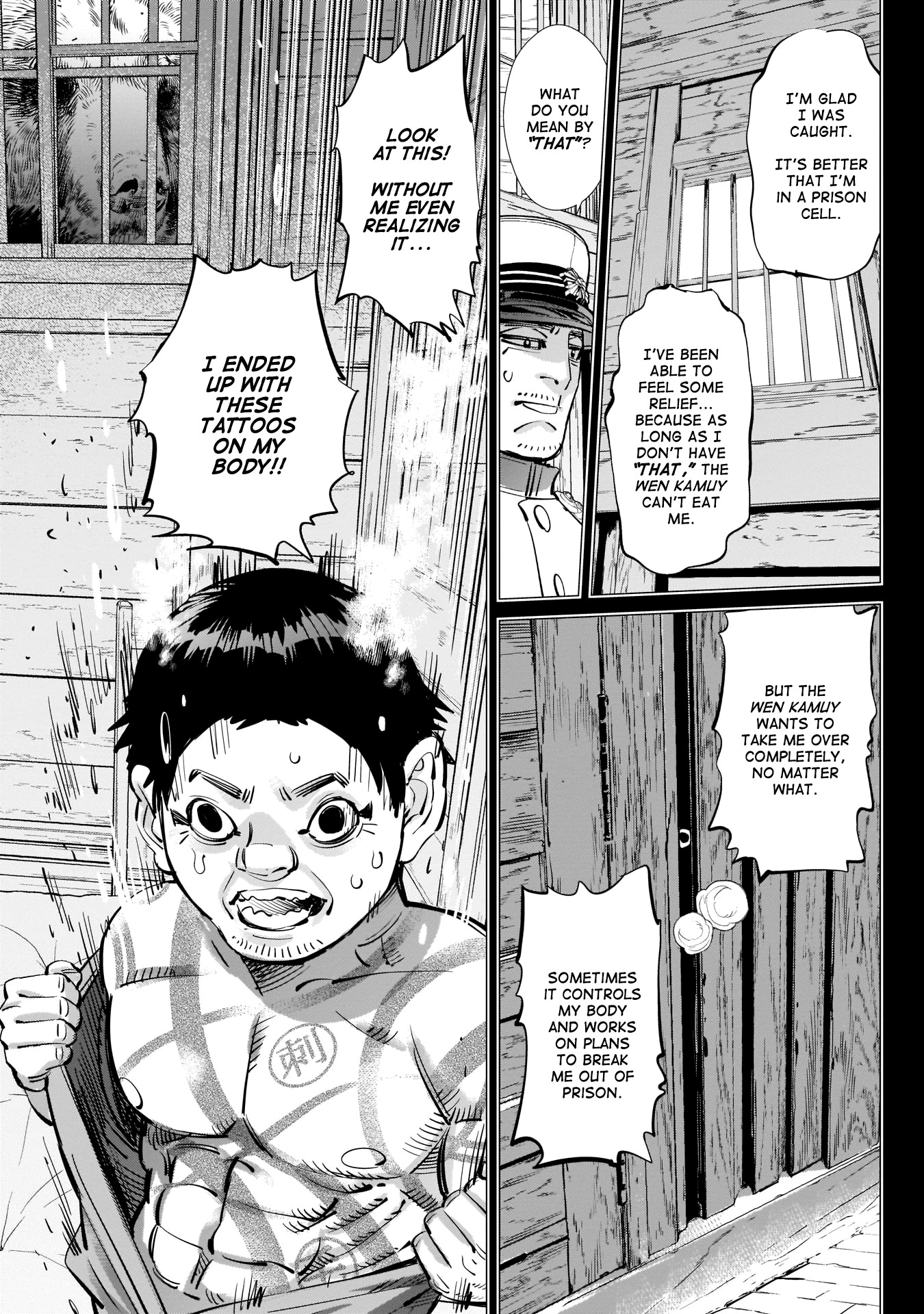 Golden Kamui Chapter 221 page 5 - Chapter 221: Bear Man