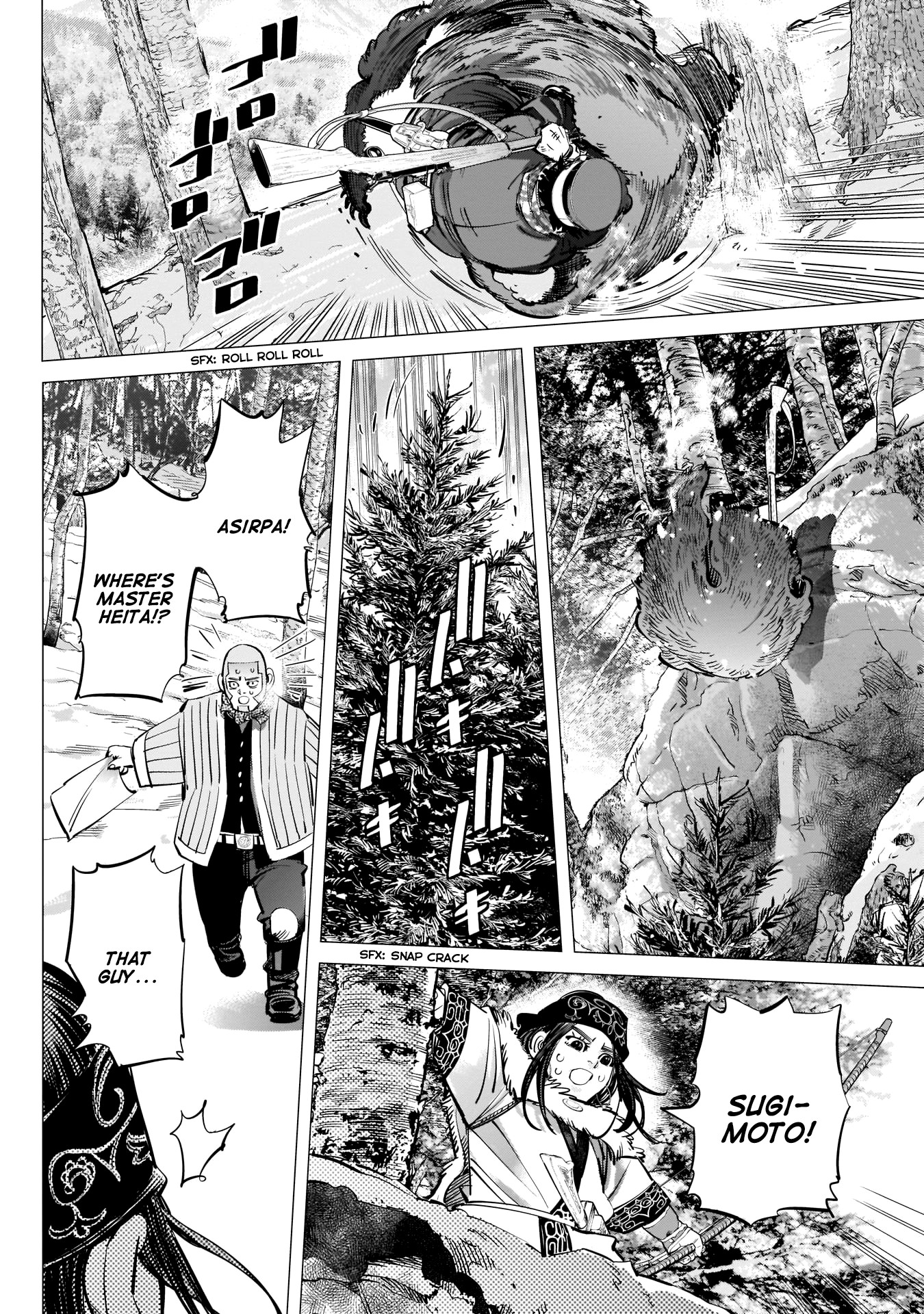 Golden Kamui Chapter 221 page 8 - Chapter 221: Bear Man
