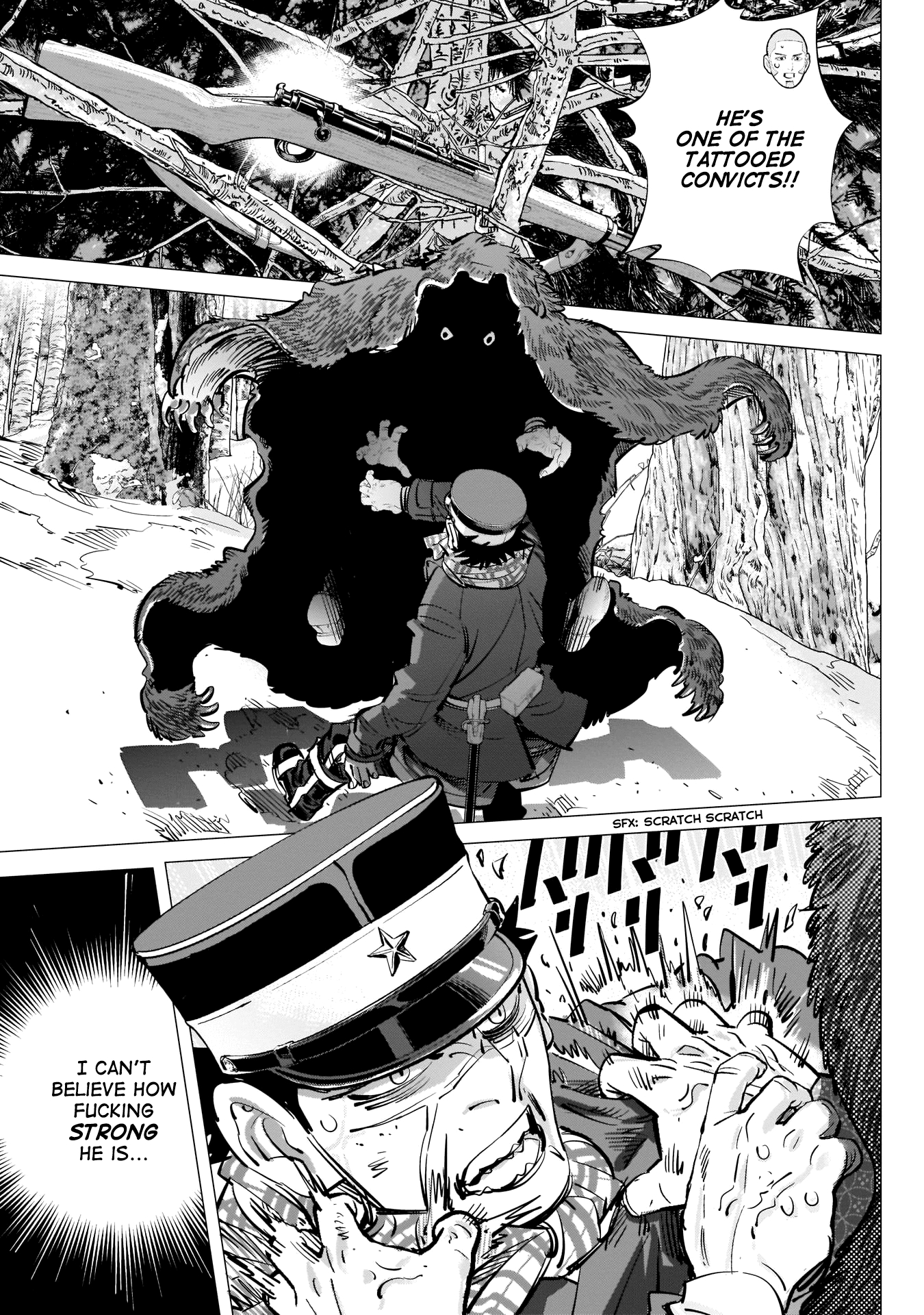 Golden Kamui Chapter 221 page 9 - Chapter 221: Bear Man