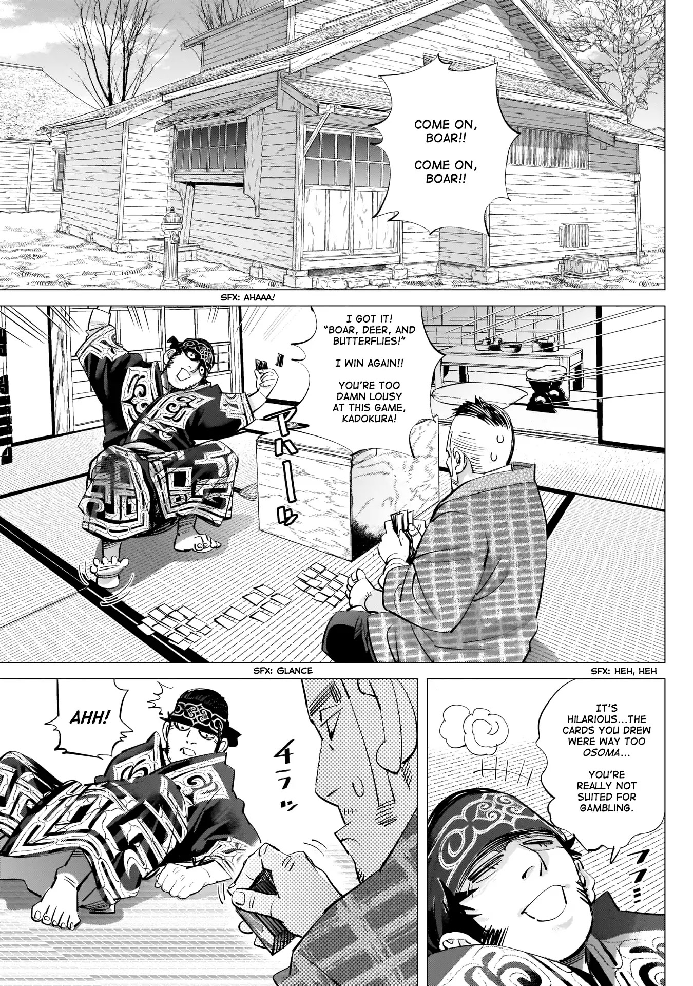 Golden Kamui Chapter 222 page 11 - Chapter 222: Tattooed Skins
