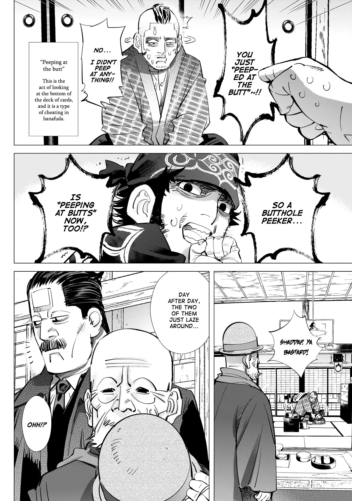 Golden Kamui Chapter 222 page 12 - Chapter 222: Tattooed Skins