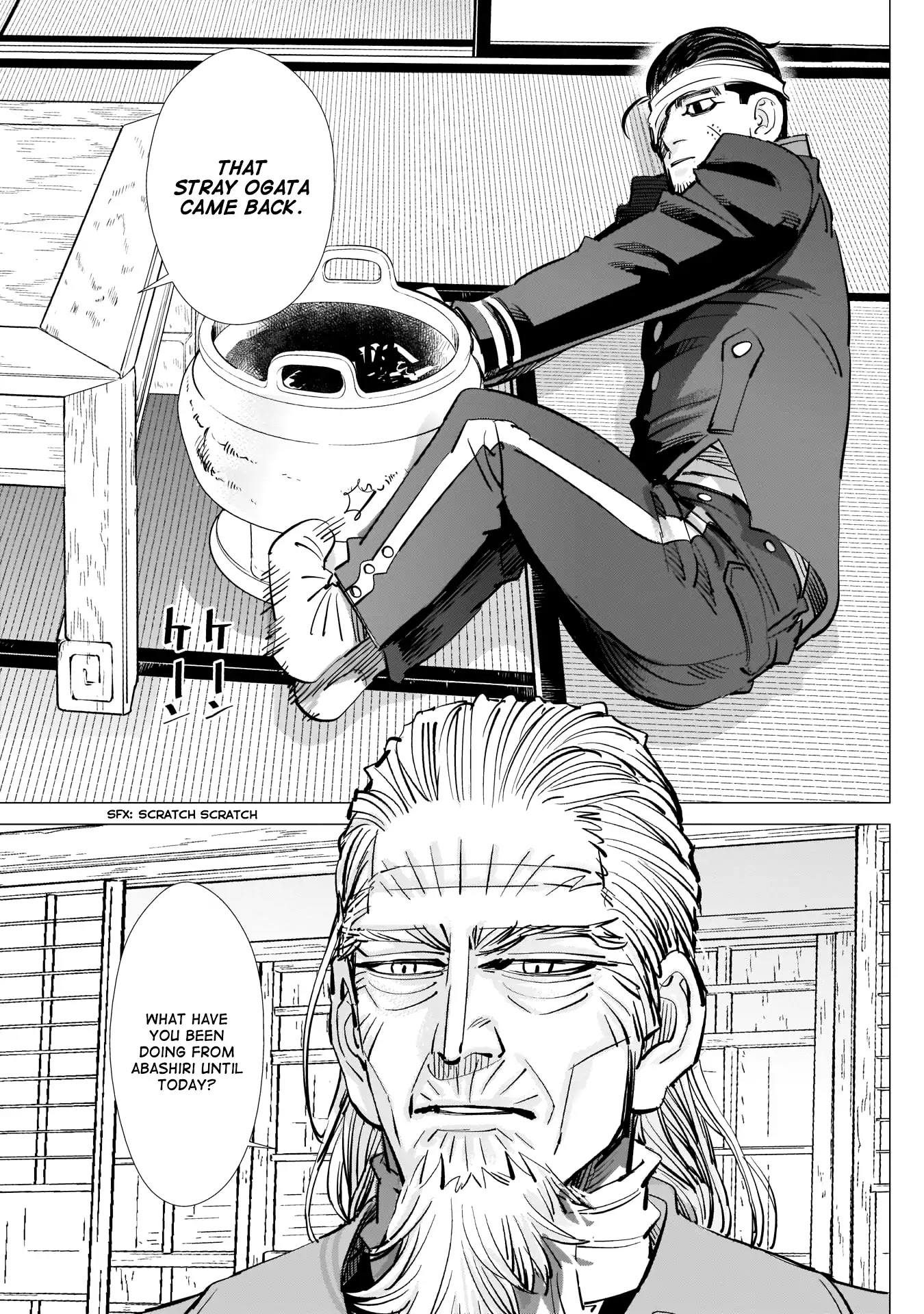 Golden Kamui Chapter 222 page 13 - Chapter 222: Tattooed Skins