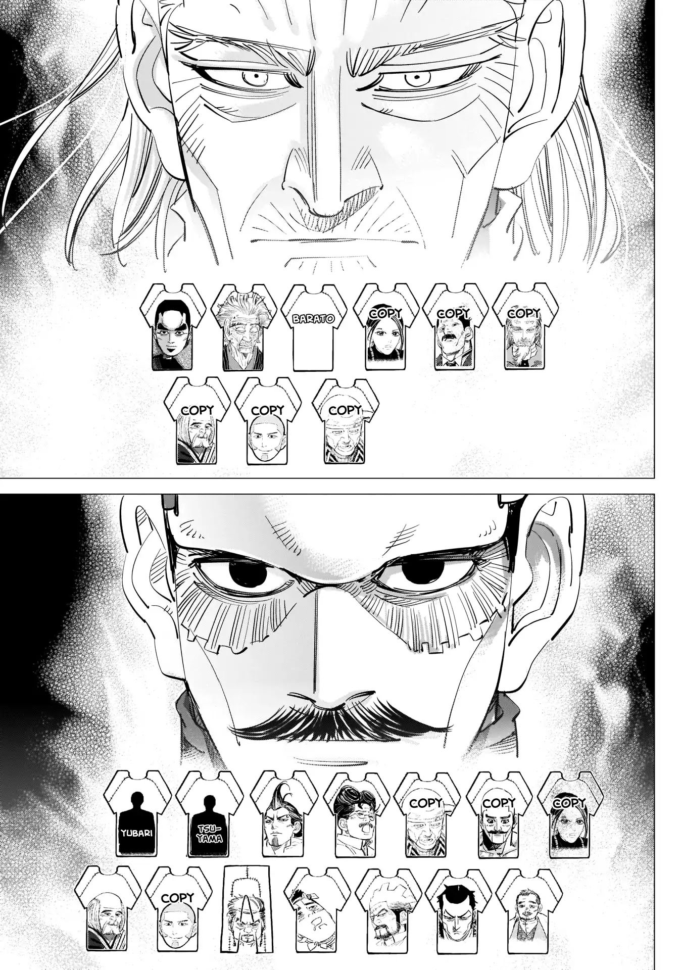 Golden Kamui Chapter 222 page 17 - Chapter 222: Tattooed Skins