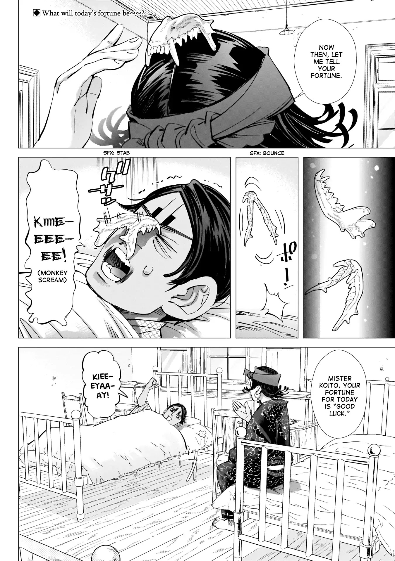 Golden Kamui Chapter 222 page 2 - Chapter 222: Tattooed Skins