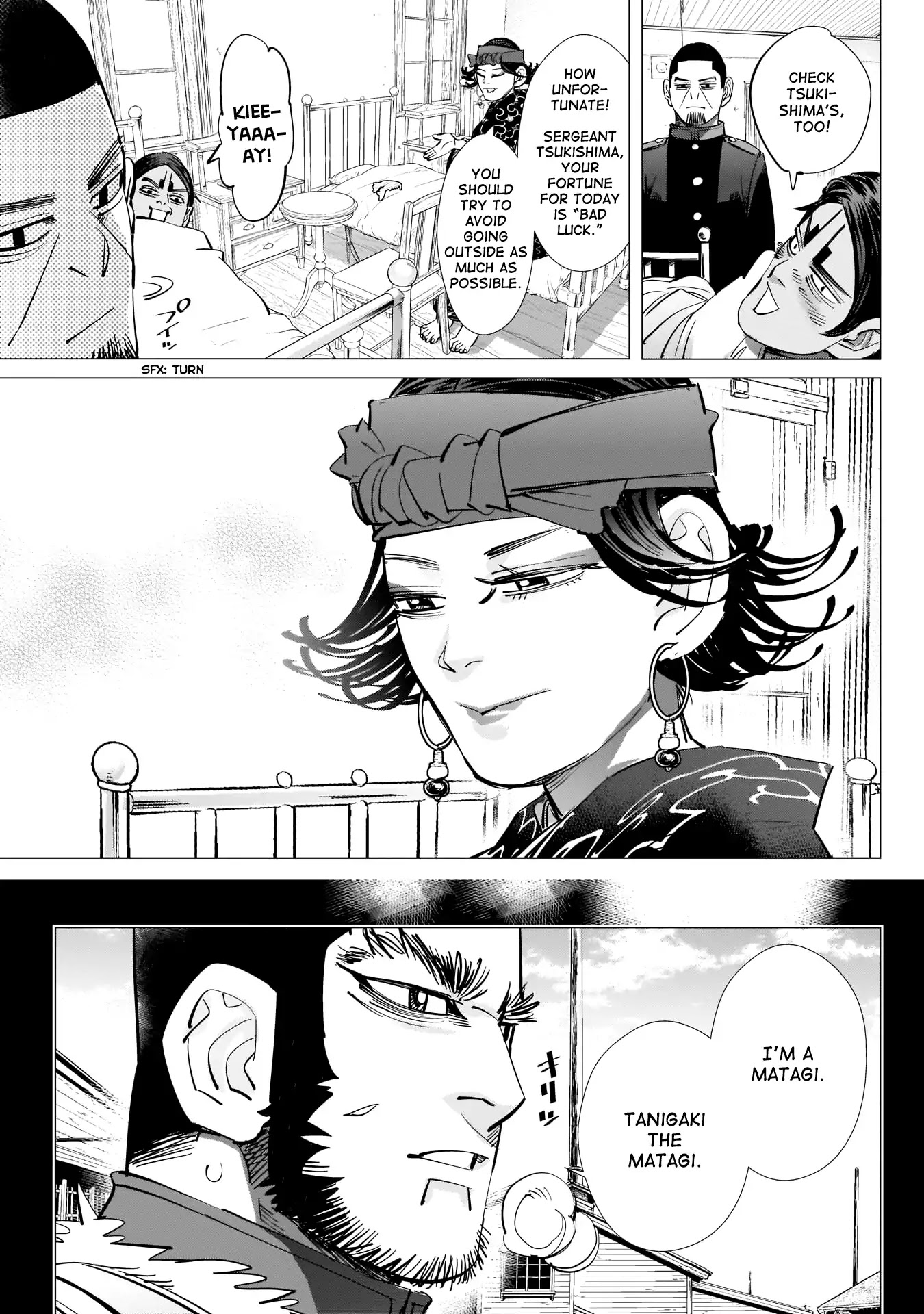 Golden Kamui Chapter 222 page 3 - Chapter 222: Tattooed Skins