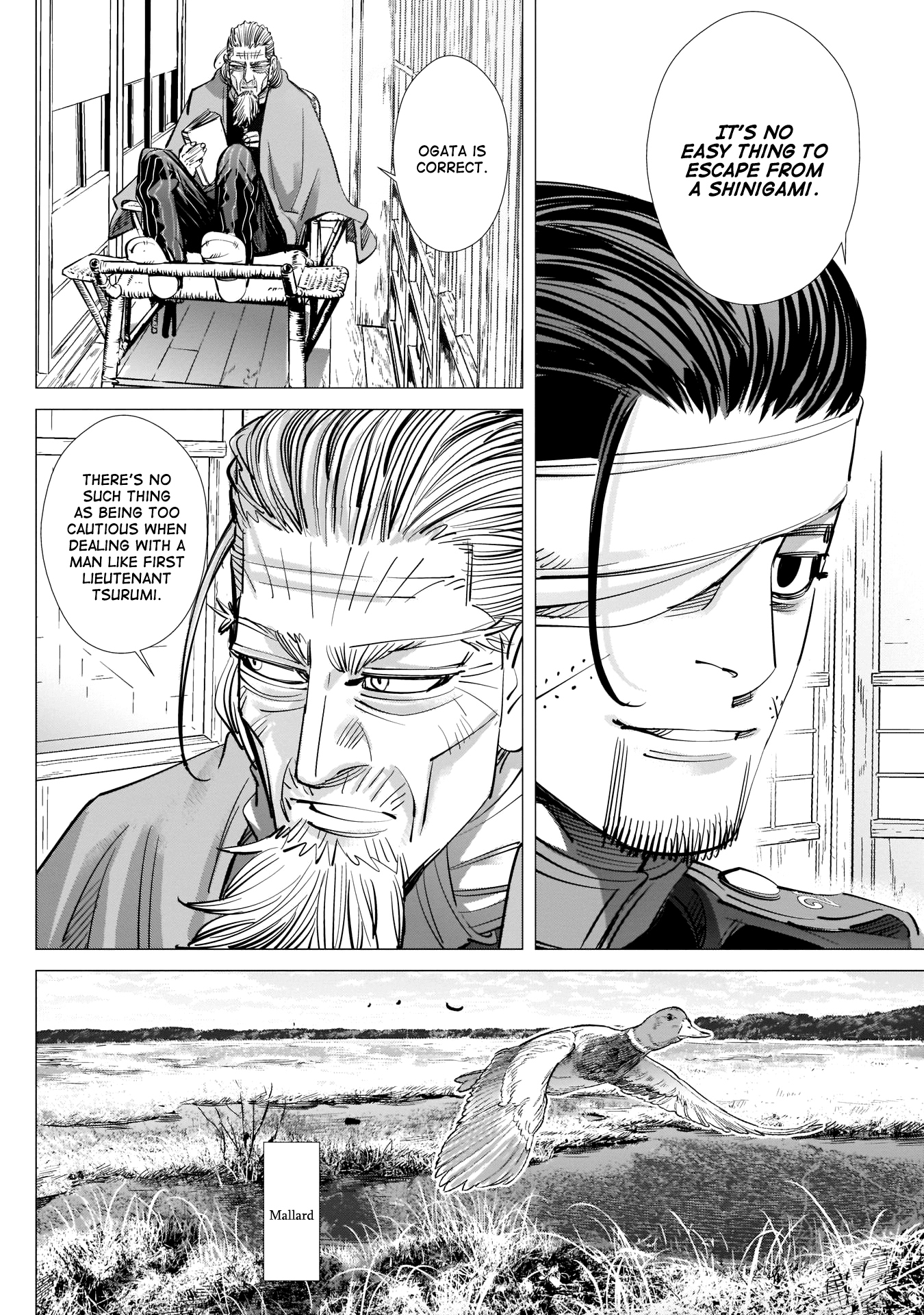Golden Kamui Chapter 223 page 6 - Chapter 223: Nikaidou Cheers Up