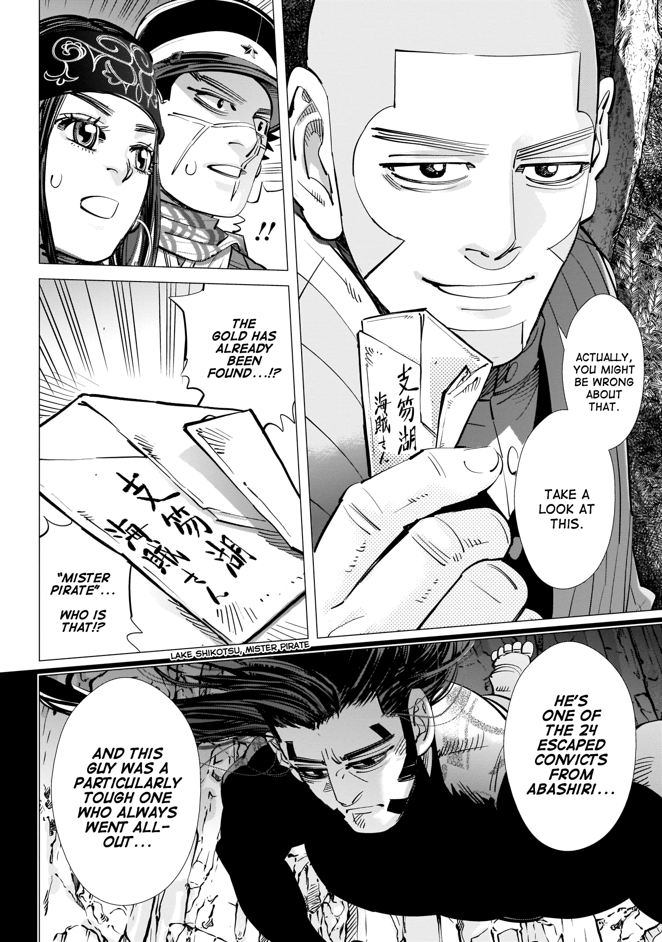 Golden Kamui Chapter 224 page 16 - Chapter 224: On the Shores of Lake Shikotsu