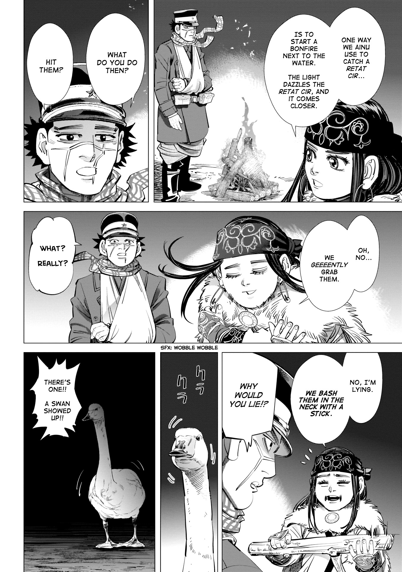Golden Kamui Chapter 224 page 3 - Chapter 224: On the Shores of Lake Shikotsu