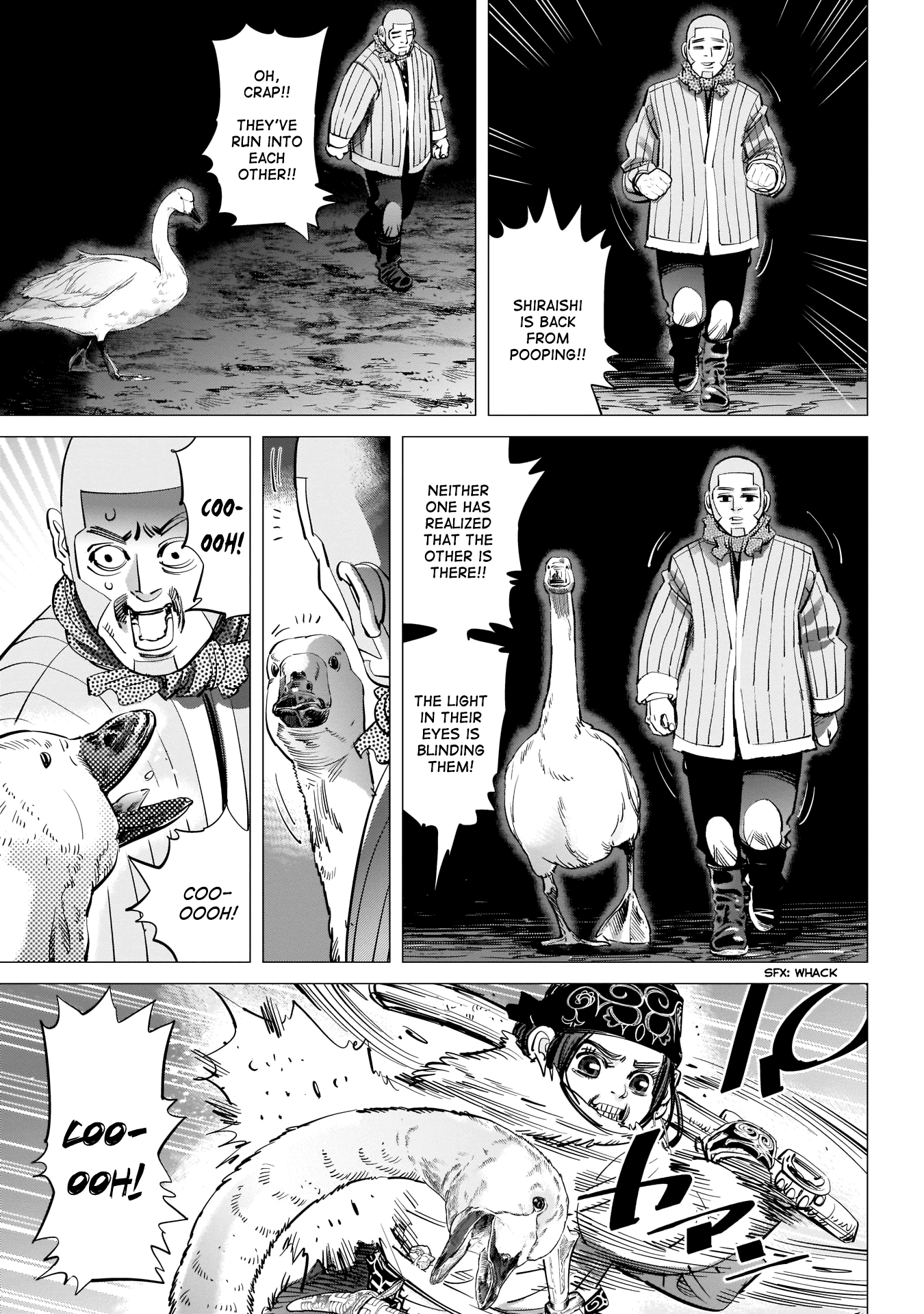 Golden Kamui Chapter 224 page 4 - Chapter 224: On the Shores of Lake Shikotsu