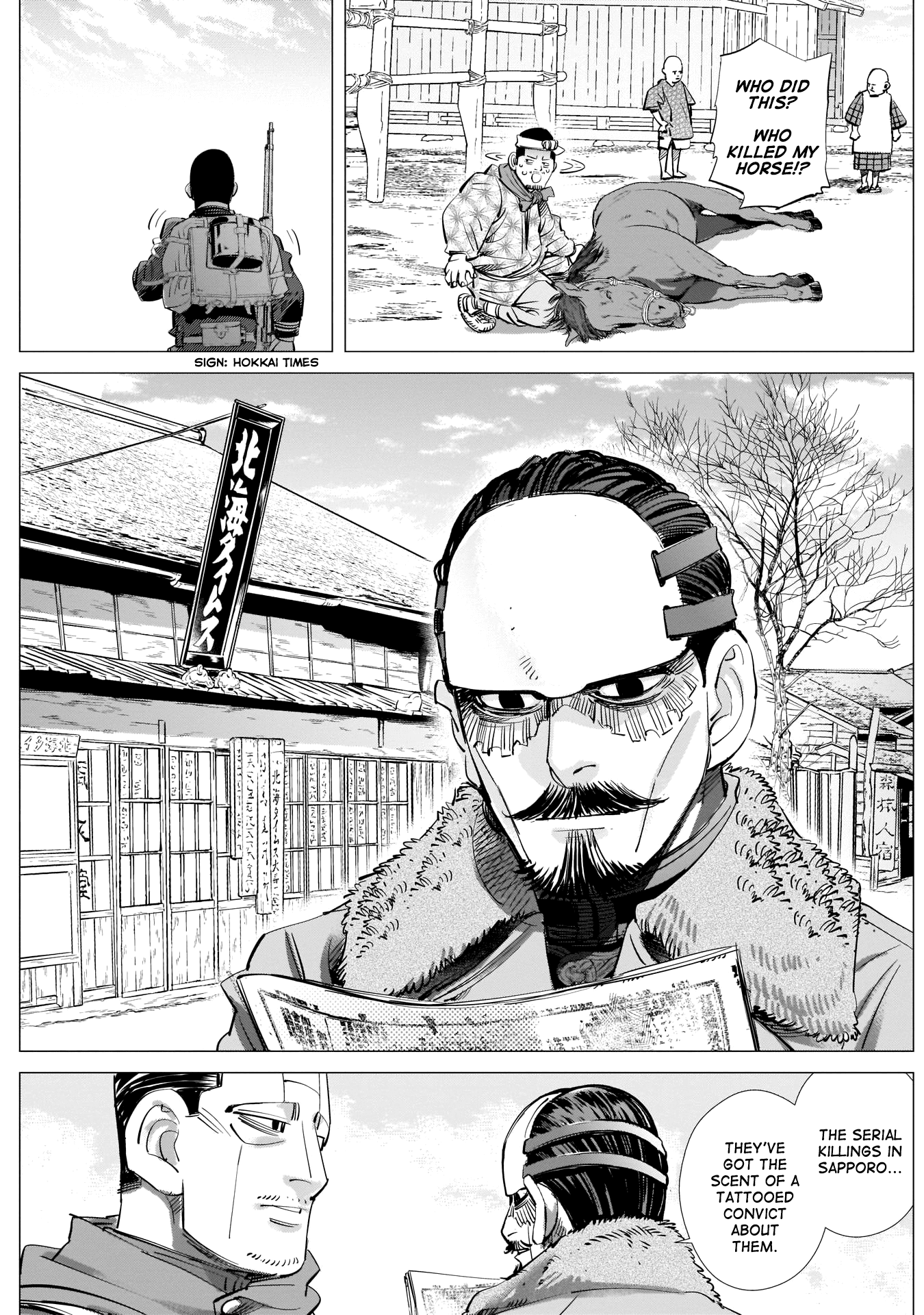 Golden Kamui Chapter 225 page 10 - Chapter 225: Slums