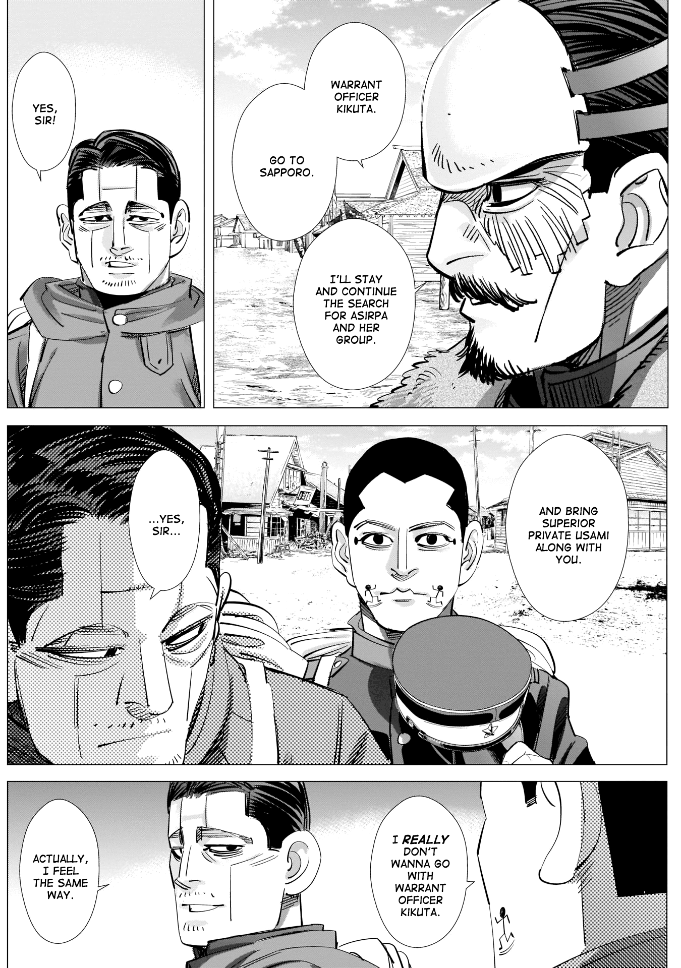 Golden Kamui Chapter 225 page 11 - Chapter 225: Slums