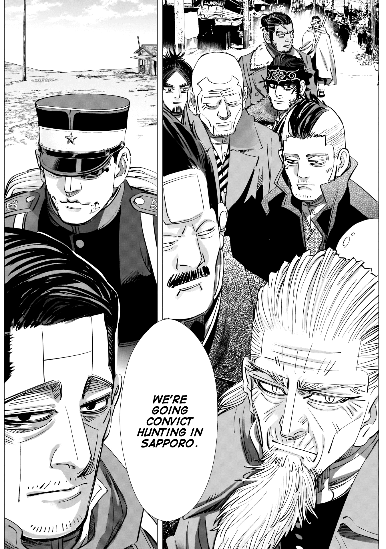 Golden Kamui Chapter 225 page 13 - Chapter 225: Slums