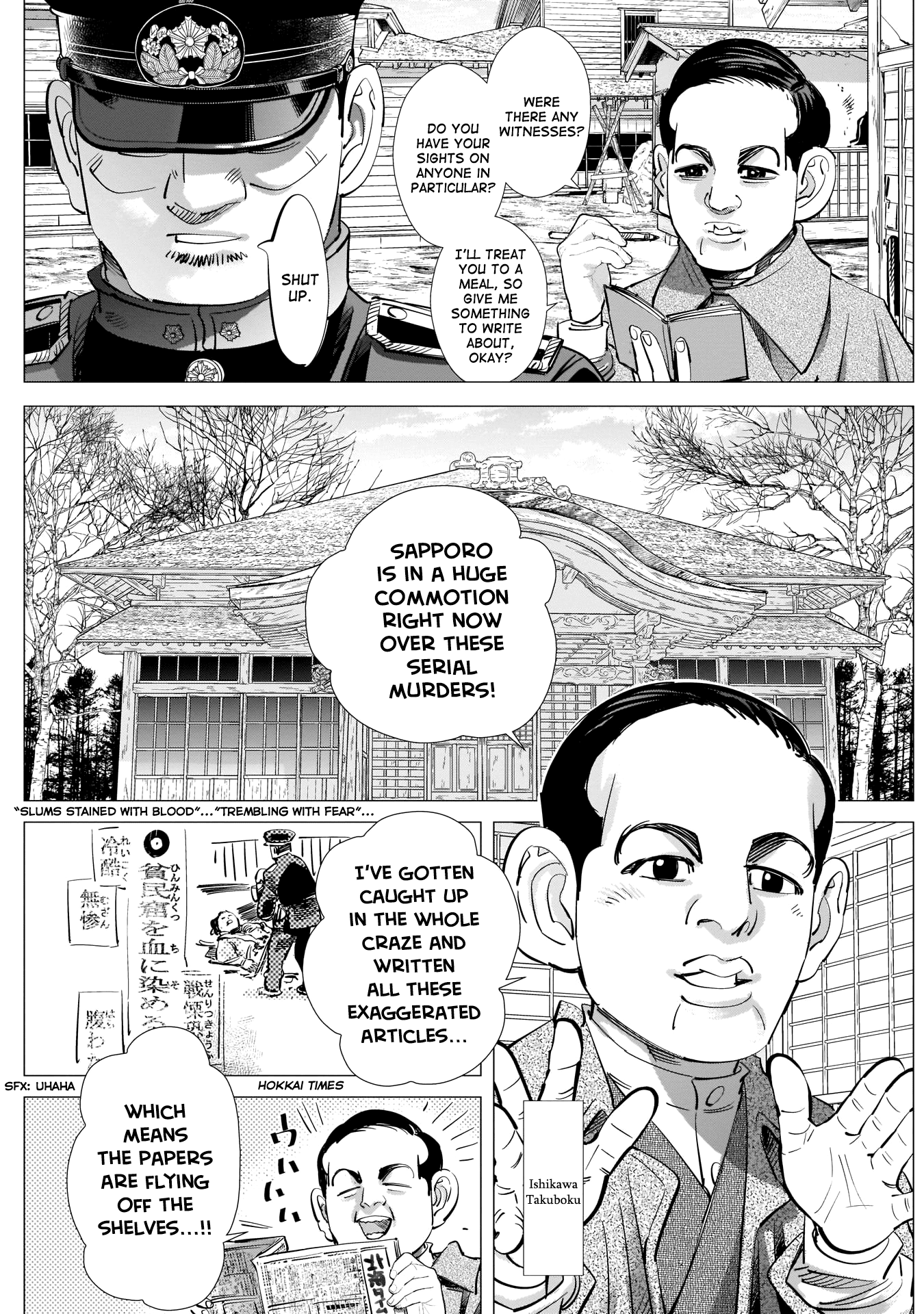 Golden Kamui Chapter 225 page 6 - Chapter 225: Slums
