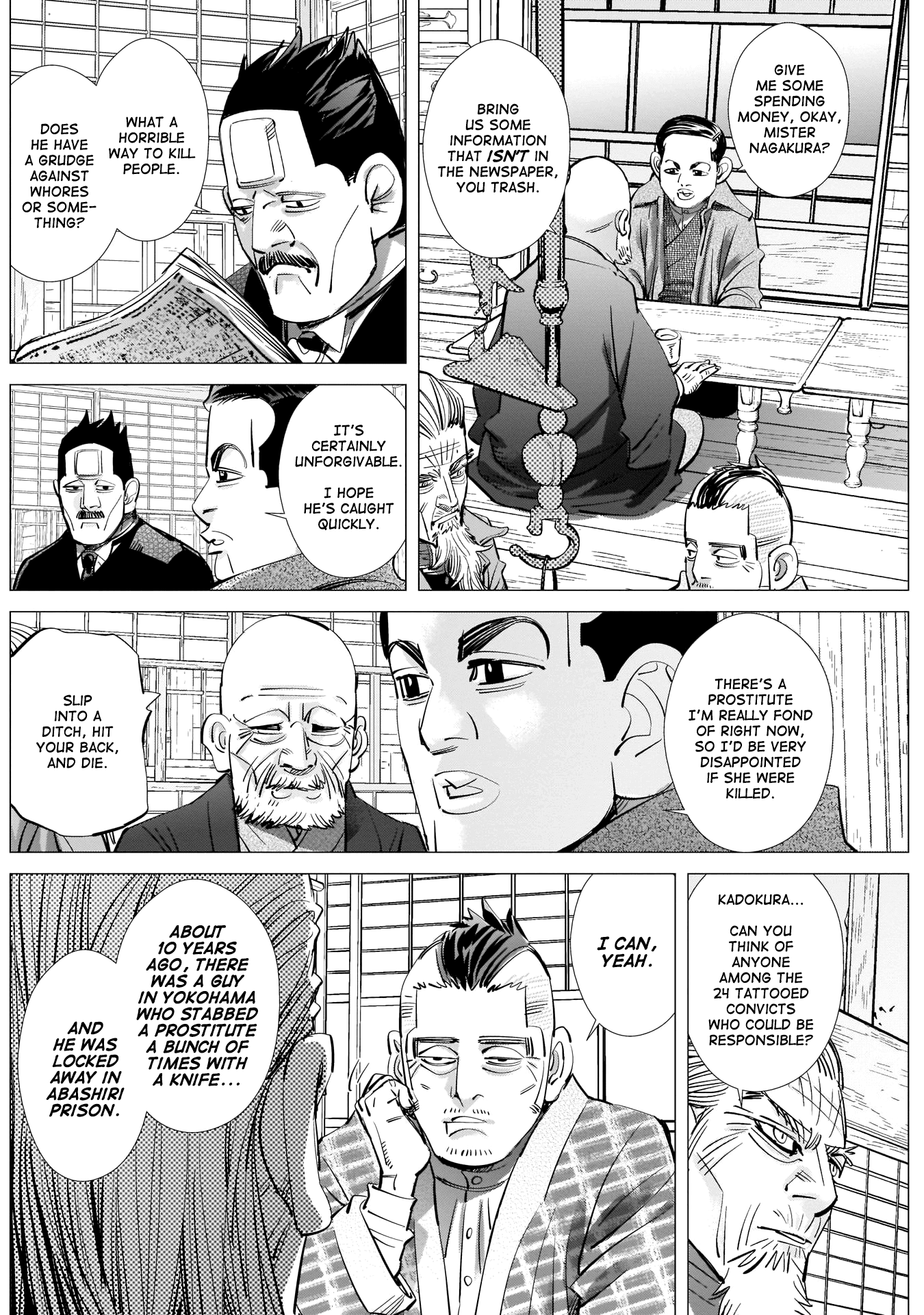 Golden Kamui Chapter 225 page 7 - Chapter 225: Slums