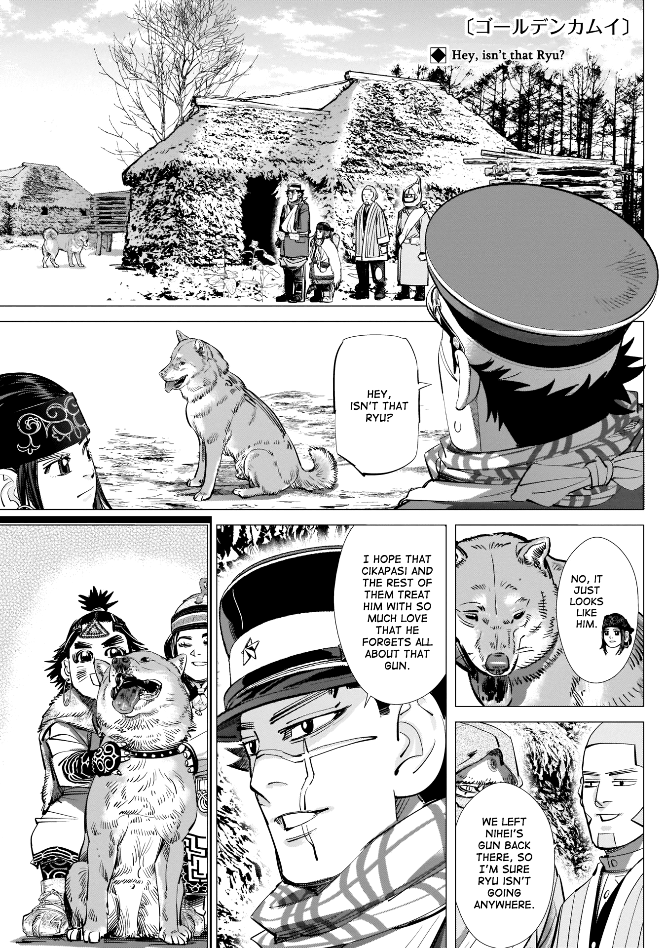 Golden Kamui Chapter 226 page 1 - Chapter 226: Sacred Ground