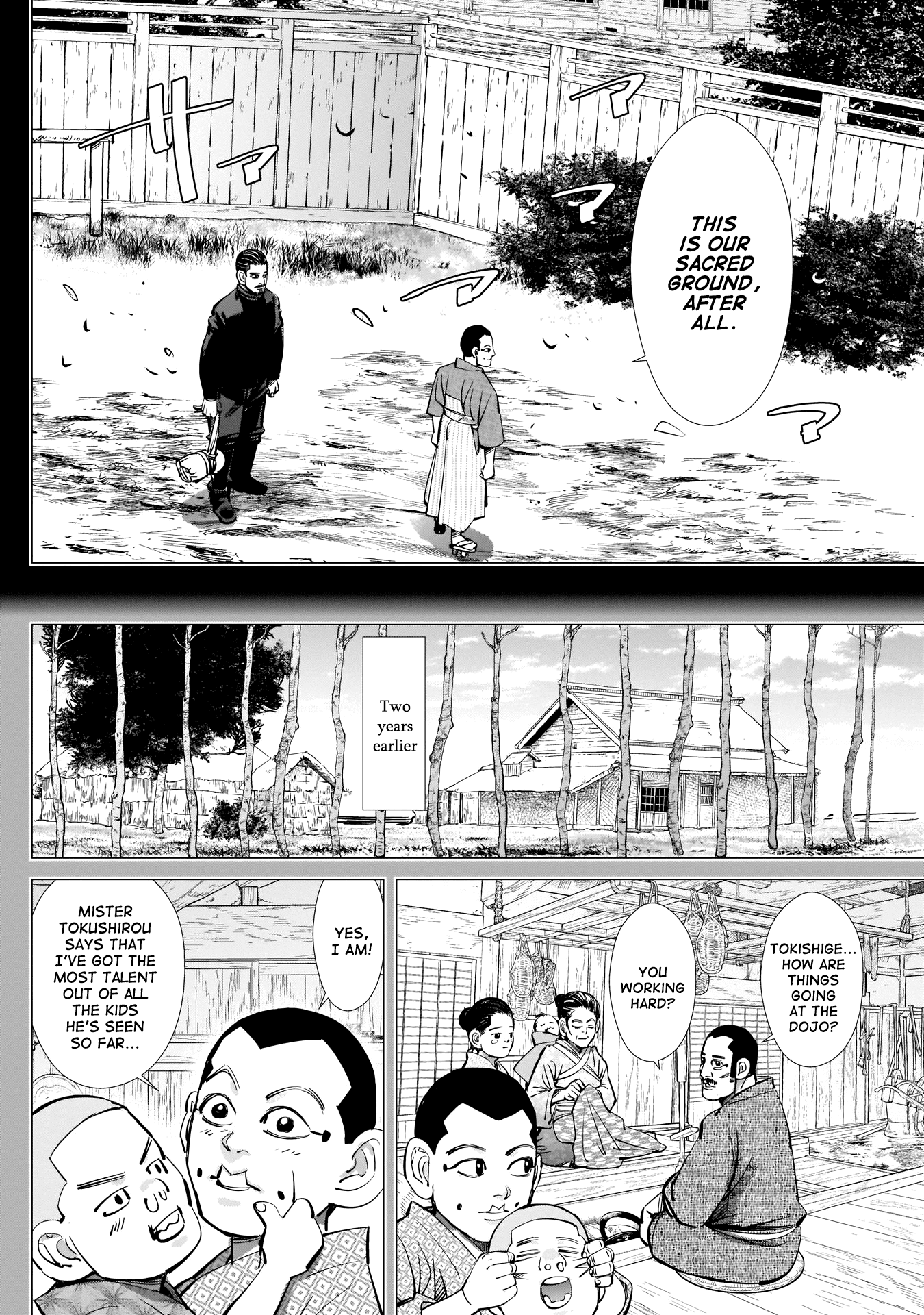 Golden Kamui Chapter 226 page 4 - Chapter 226: Sacred Ground