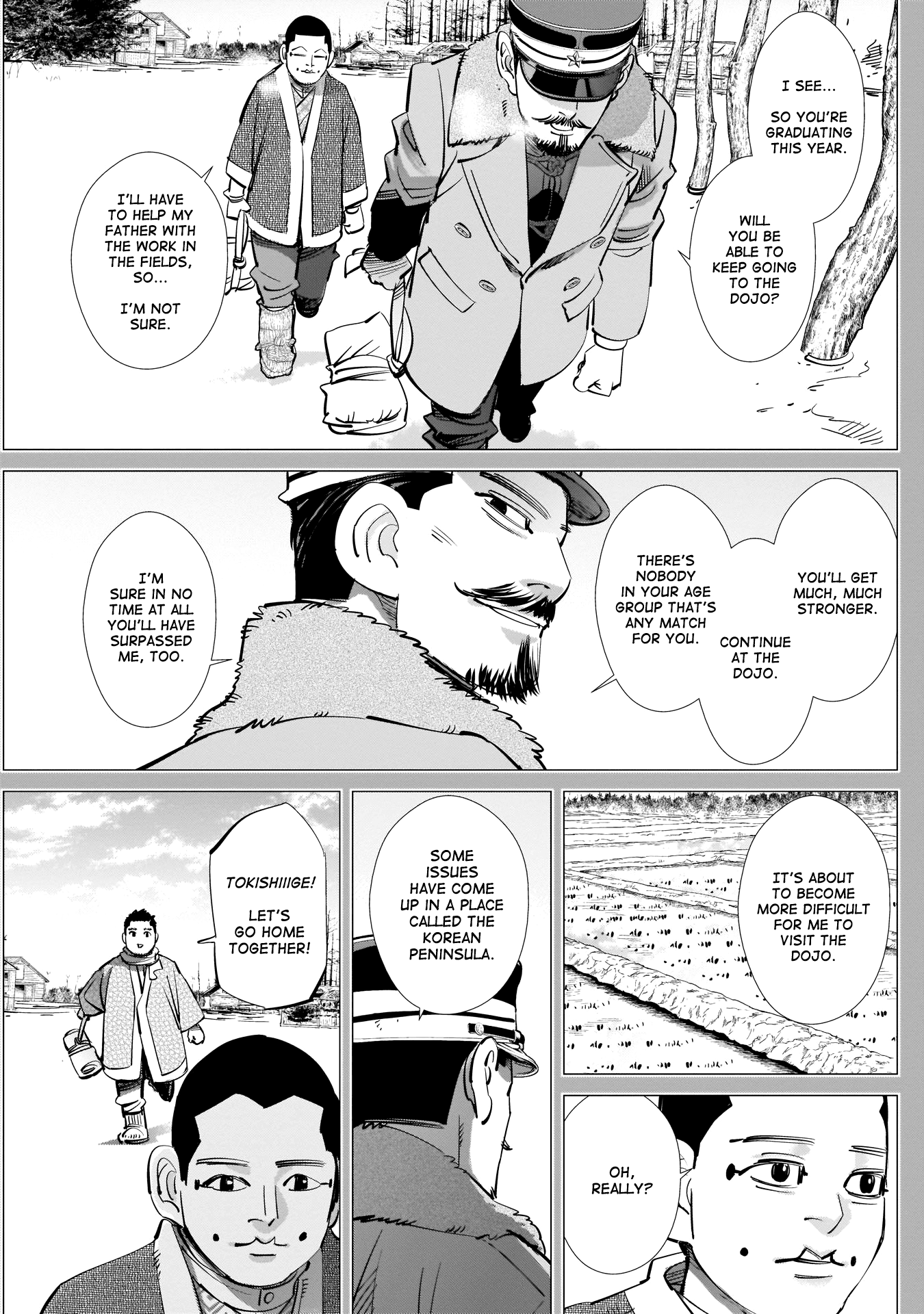 Golden Kamui Chapter 226 page 9 - Chapter 226: Sacred Ground