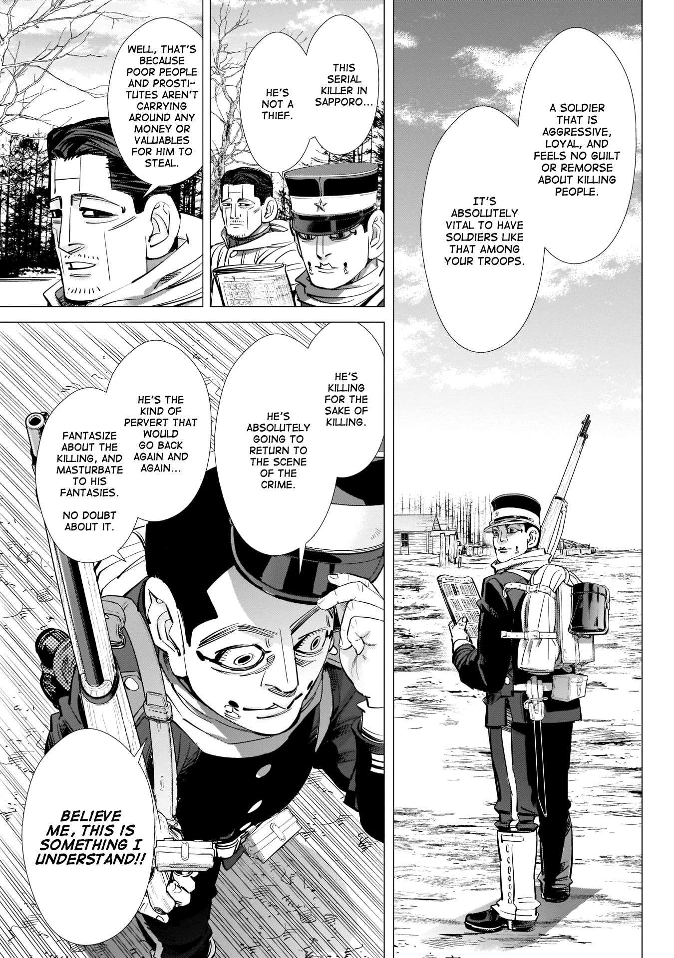 Golden Kamui Chapter 227 page 12 - Chapter 227: Partners in Crime
